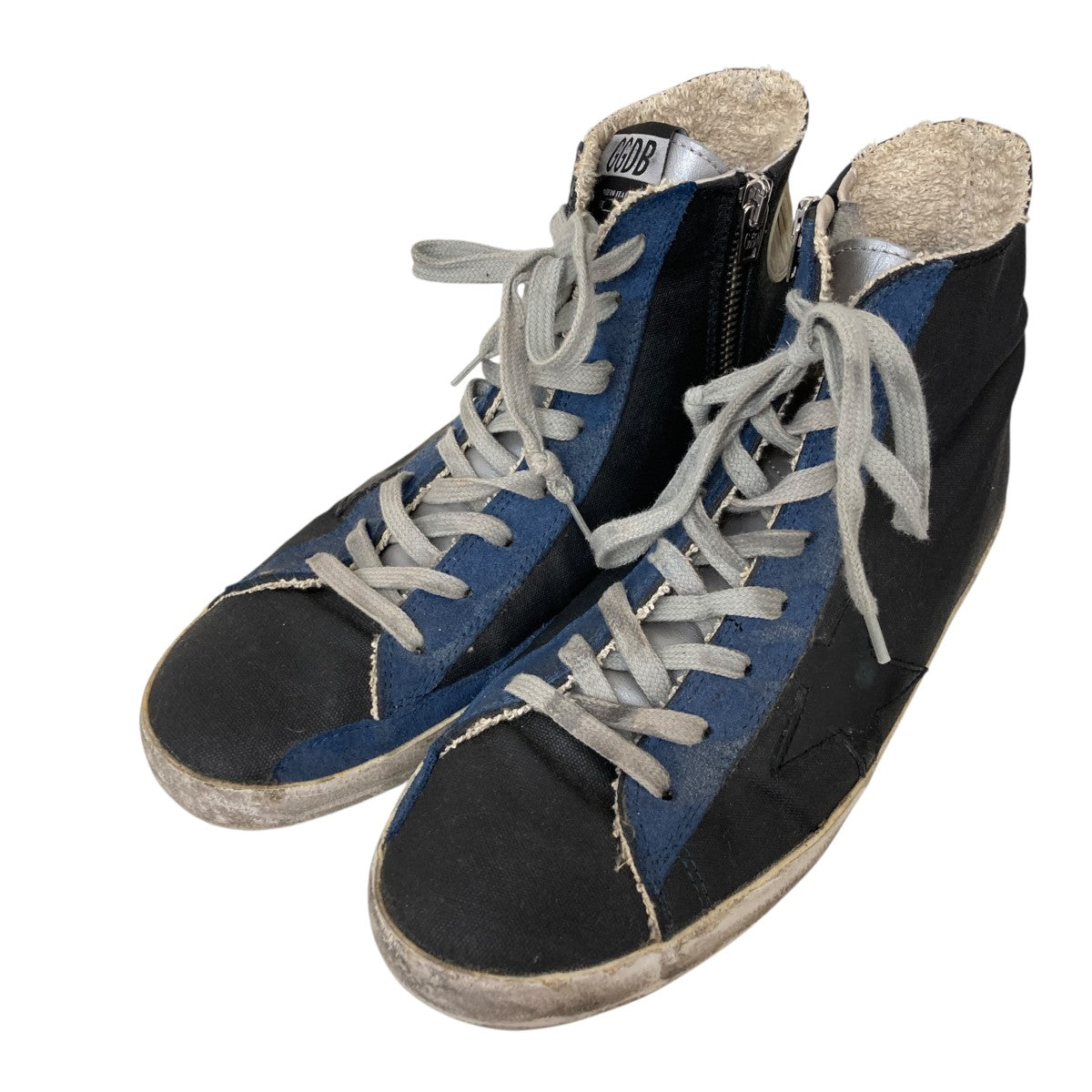 GOLDEN GOOSE フランシーハイカットスニーカーGMF00113.F005225 古着・中古-1枚目のアイテム画像