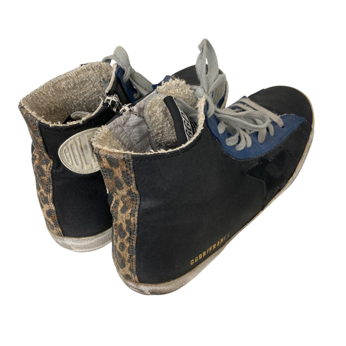 GOLDEN GOOSE フランシーハイカットスニーカーGMF00113.F005225 古着・中古-2枚目のアイテム画像