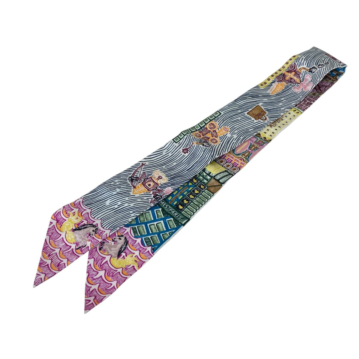 Twilly Super Silk QuestスカーフH064011S