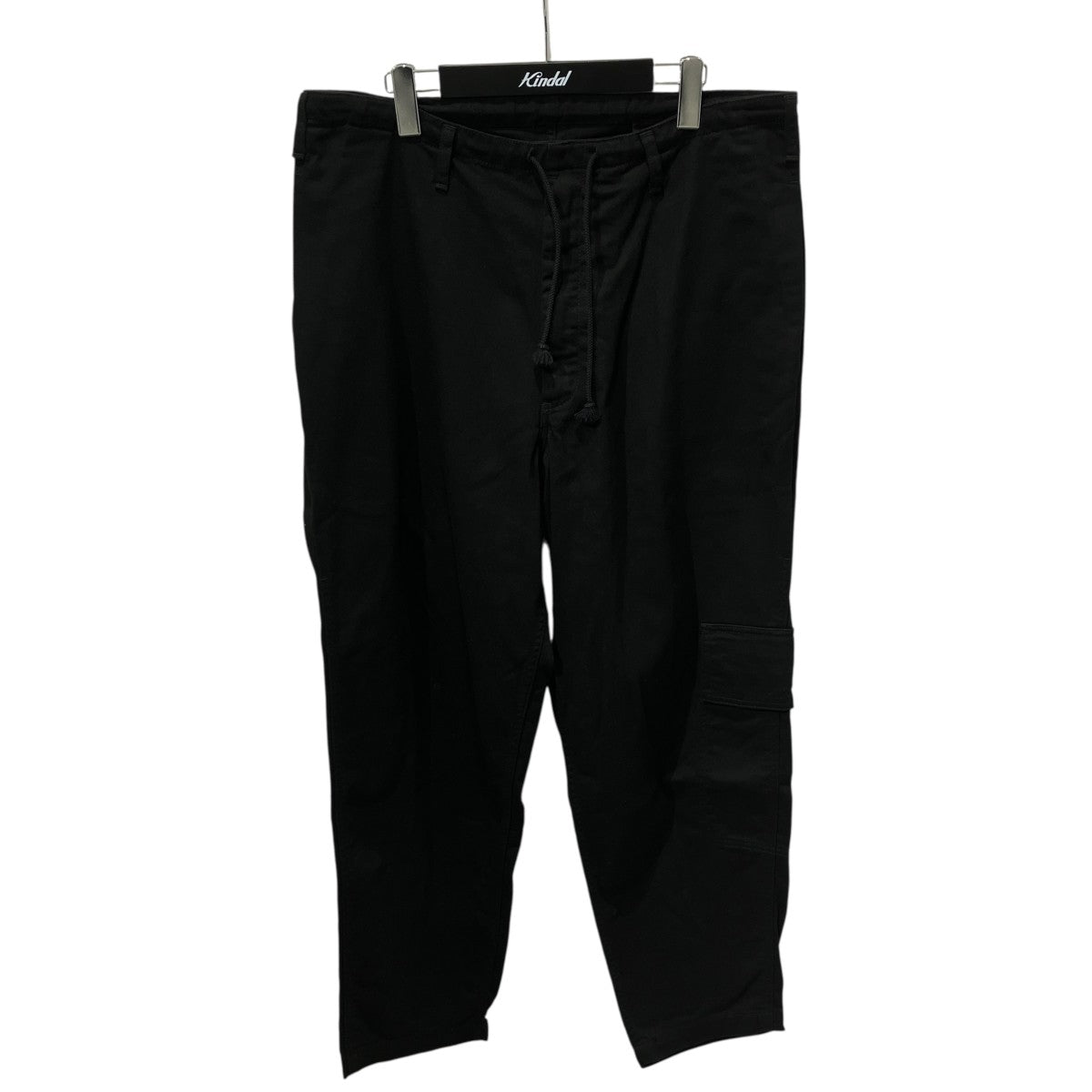 BLACK Scandal Yohji Yamamoto BS KATSURAGI SIDE TUCK PANTSコットンパンツHK-P99-040 古着・中古-1枚目のアイテム画像