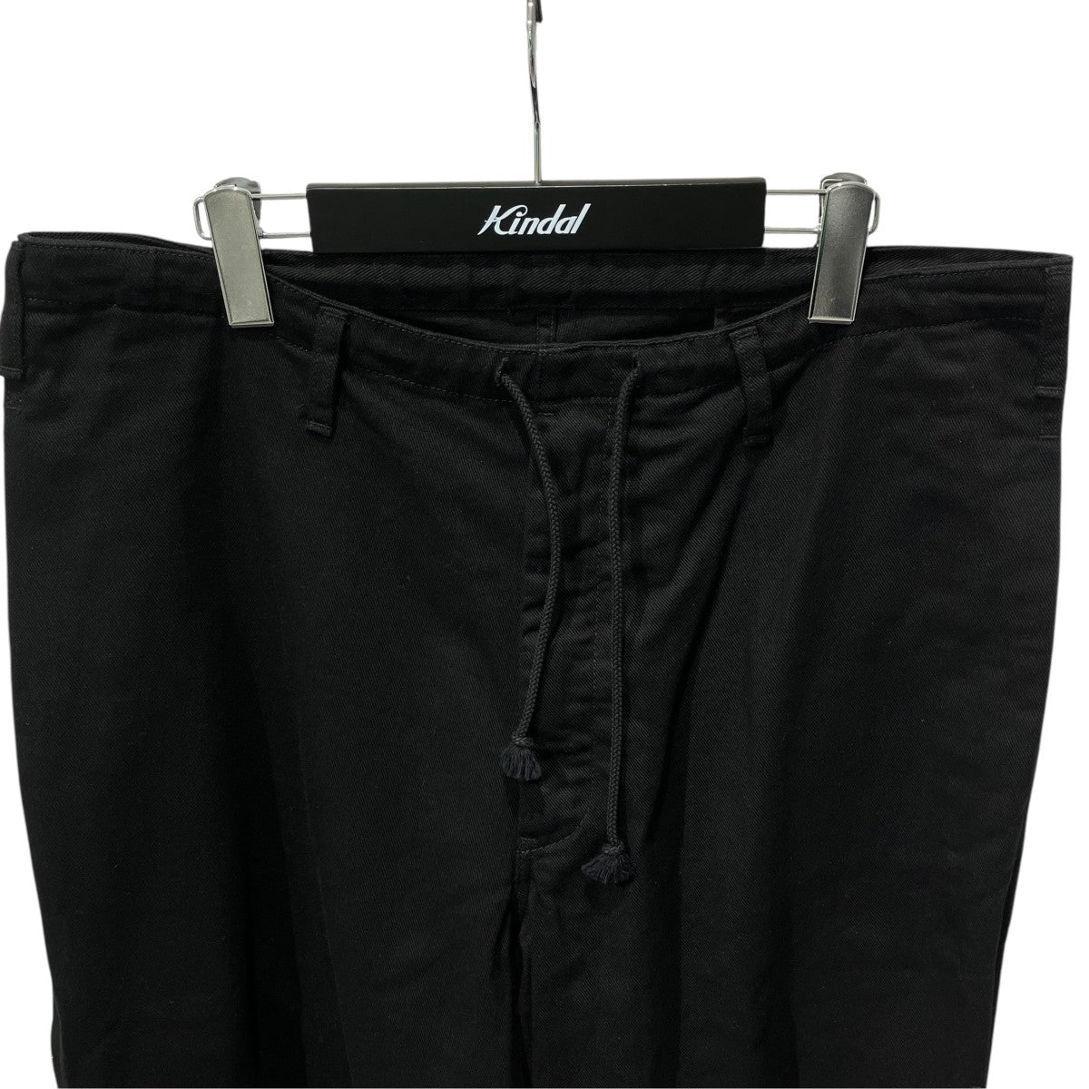 BLACK Scandal Yohji Yamamoto BS KATSURAGI SIDE TUCK PANTSコットンパンツHK-P99-040 古着・中古-3枚目のアイテム画像