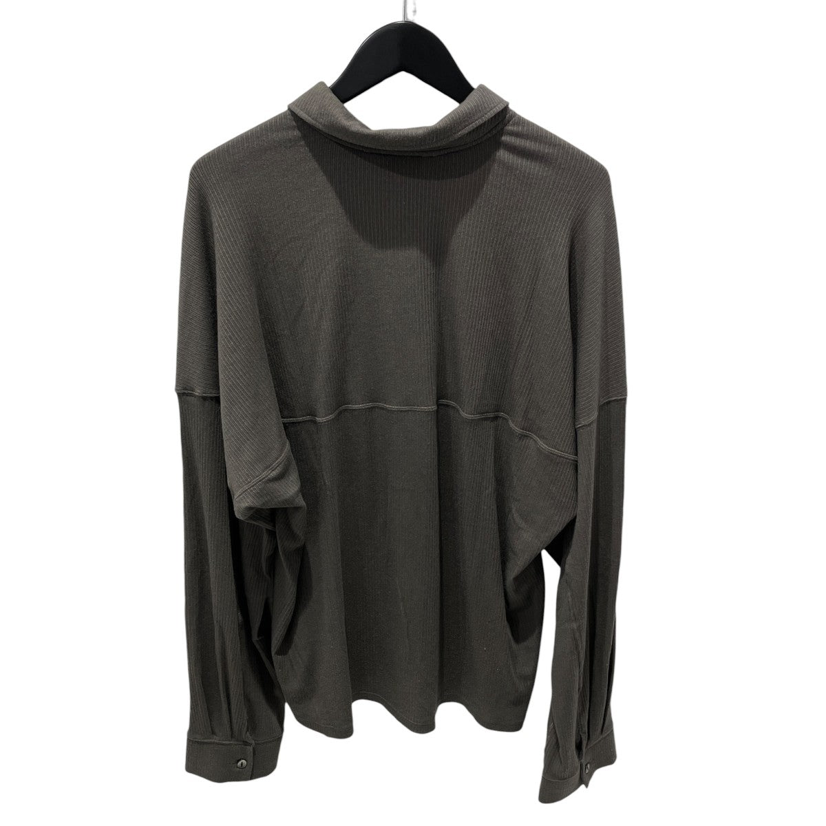 ANCELLM CAS／SIL KIMONO KNIT SHIRT長袖ニットシャツANC-CT154 古着・中古-2枚目のアイテム画像