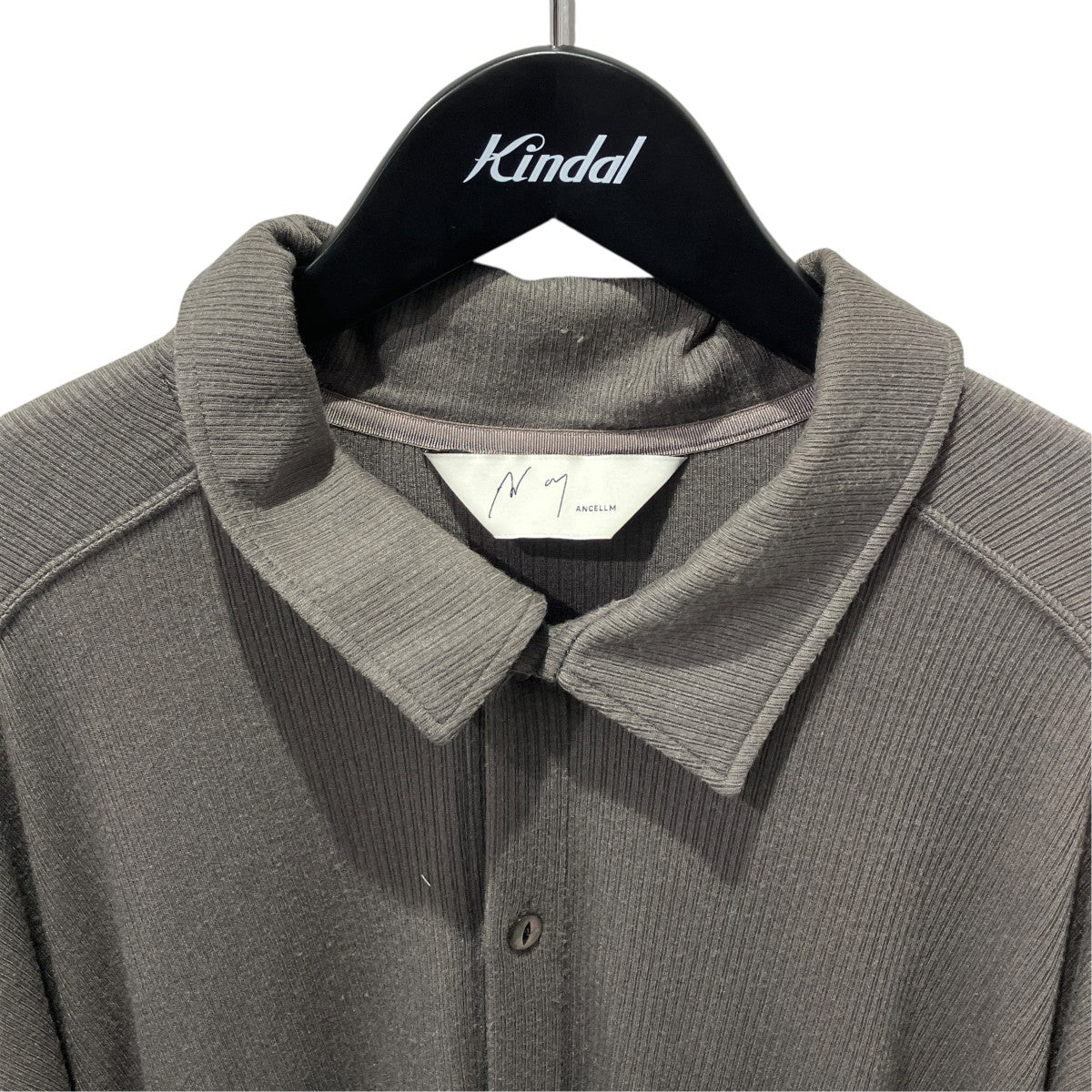 ANCELLM CAS／SIL KIMONO KNIT SHIRT長袖ニットシャツANC-CT154 古着・中古-3枚目のアイテム画像