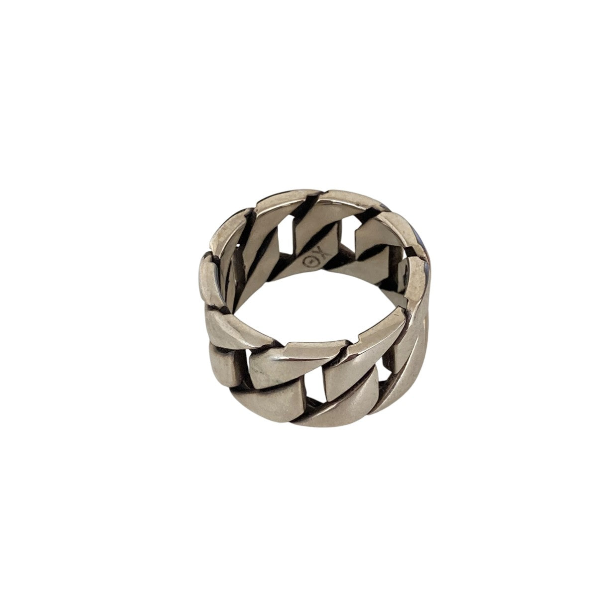 Anonymous Silver Chain Ringリング