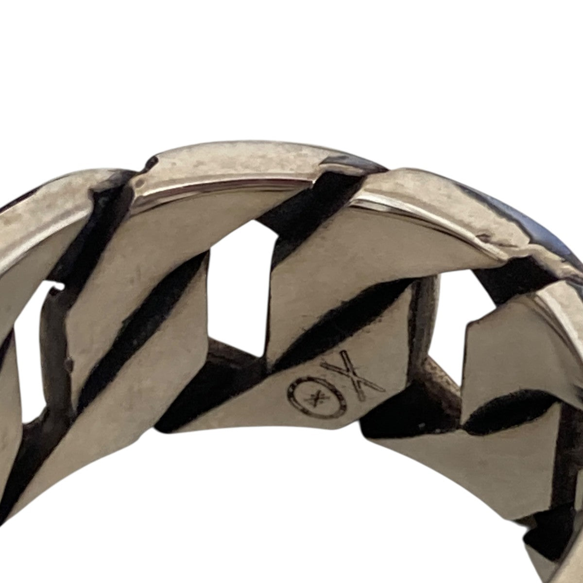 Anonymous Silver Chain Ringリング