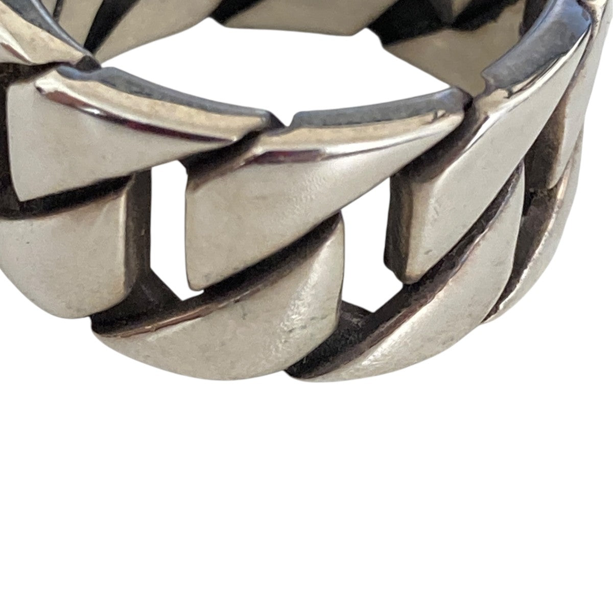 Anonymous Silver Chain Ringリング