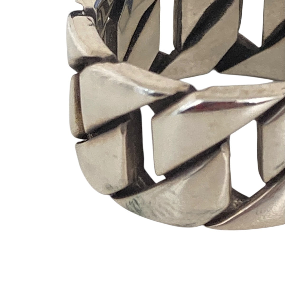 Anonymous Silver Chain Ringリング
