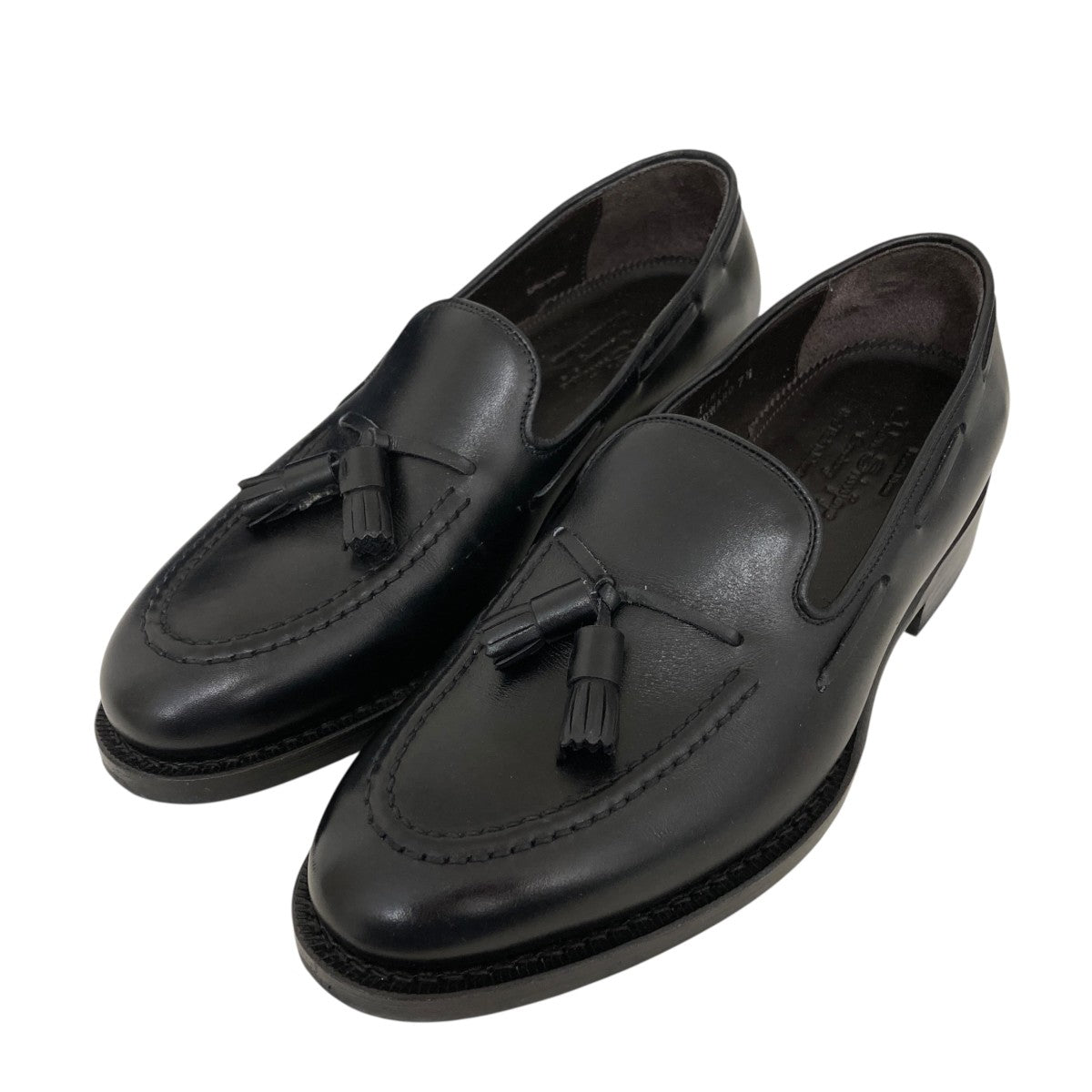 Jalan Sriwijaya Tirta BLACK CALFローファー124501169 古着・中古-1枚目のアイテム画像