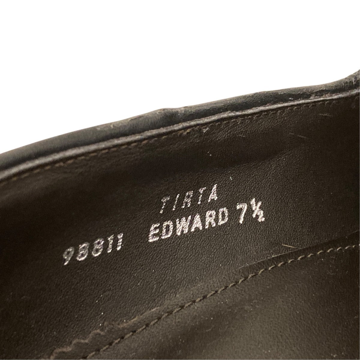 Jalan Sriwijaya Tirta BLACK CALFローファー124501169 古着・中古-6枚目のアイテム画像