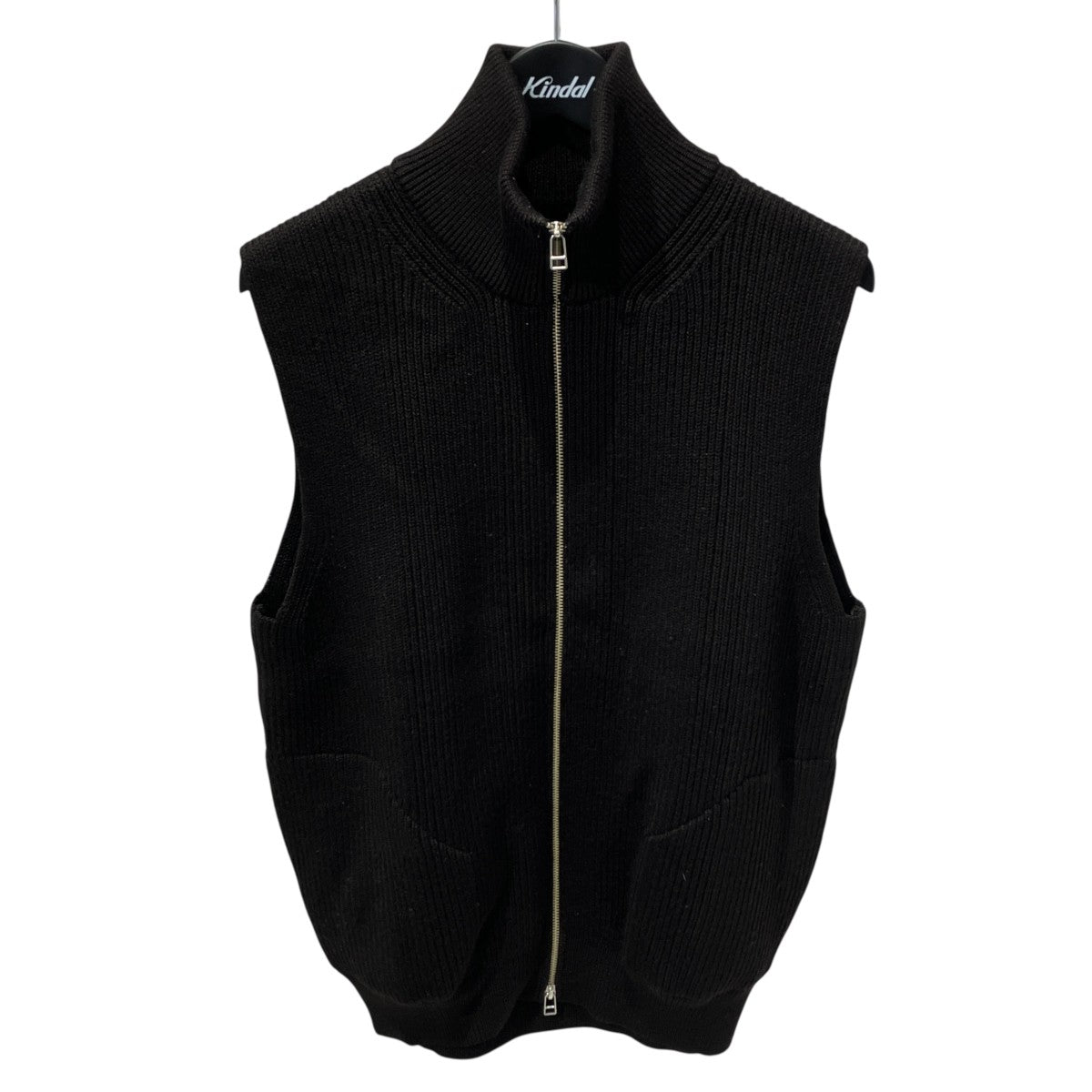 unfil bluefaced wool drivers vestニットベストONFL-UM225 古着・中古-1枚目のアイテム画像