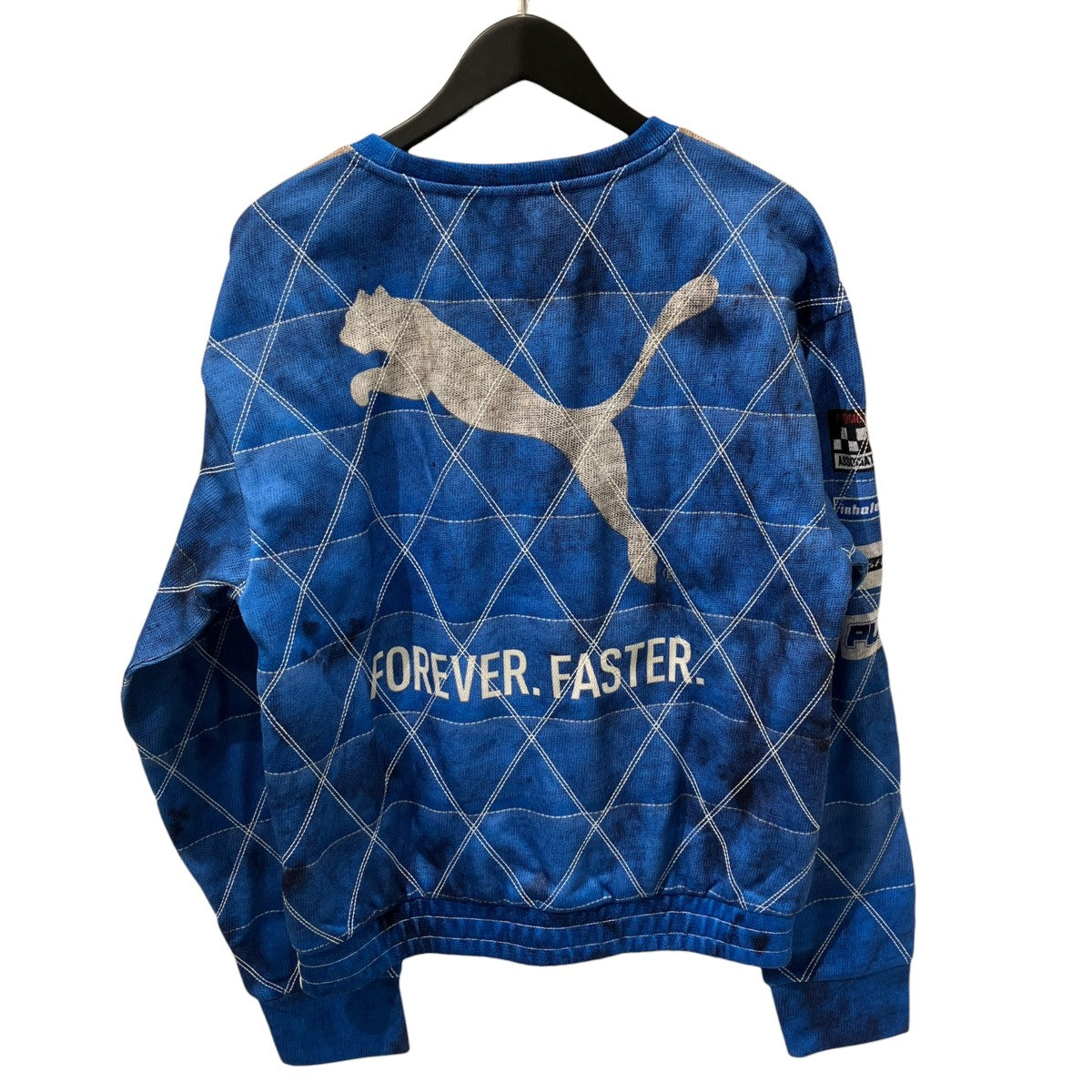 PUMA PUMA X A$AP ROCKY QUILTED SWEAT CLYDE ROYAL長袖スウェット631125-041 古着・中古-2枚目のアイテム画像