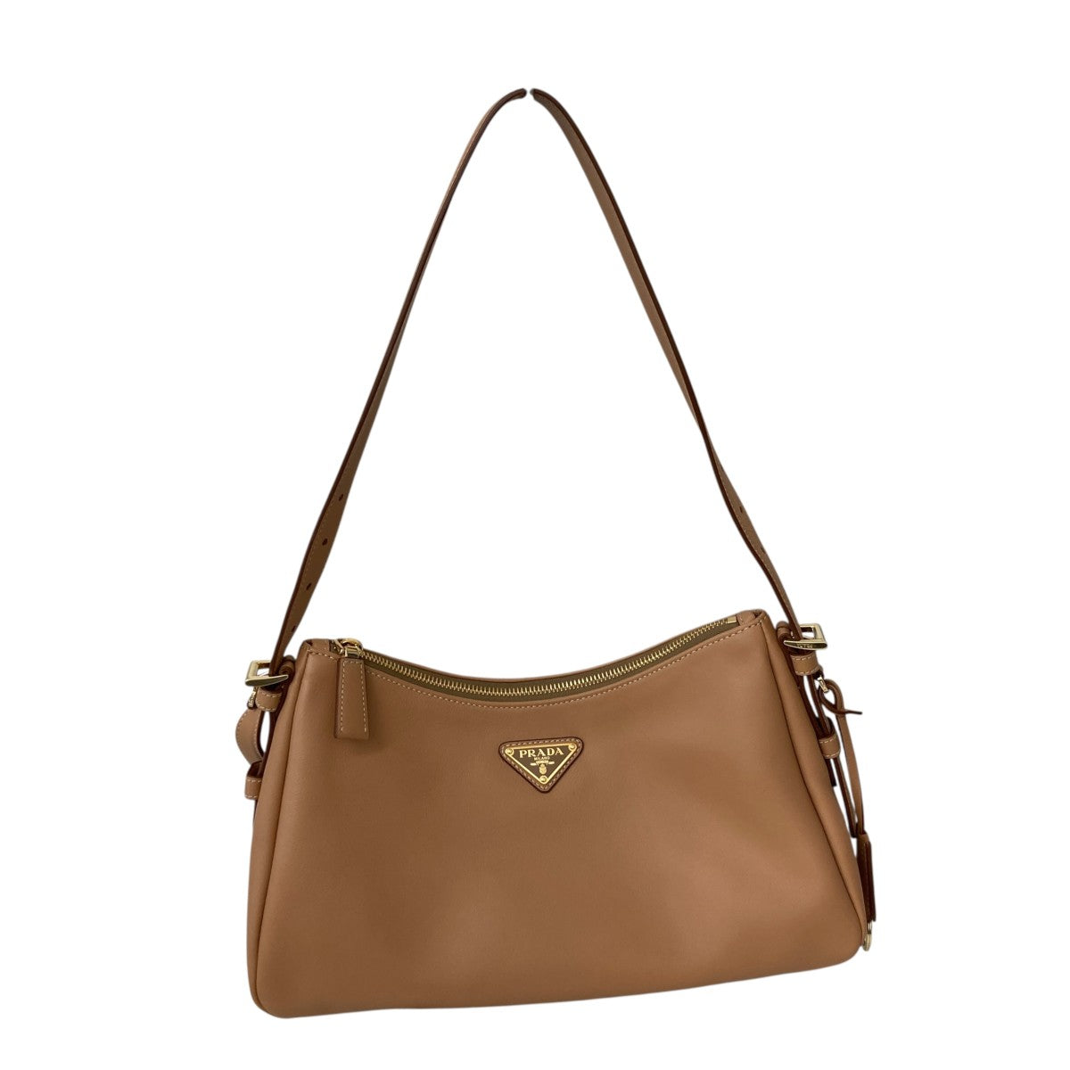 PRADA エメ ミディアム レザーショルダーバッグ1BC229 古着・中古-1枚目のアイテム画像