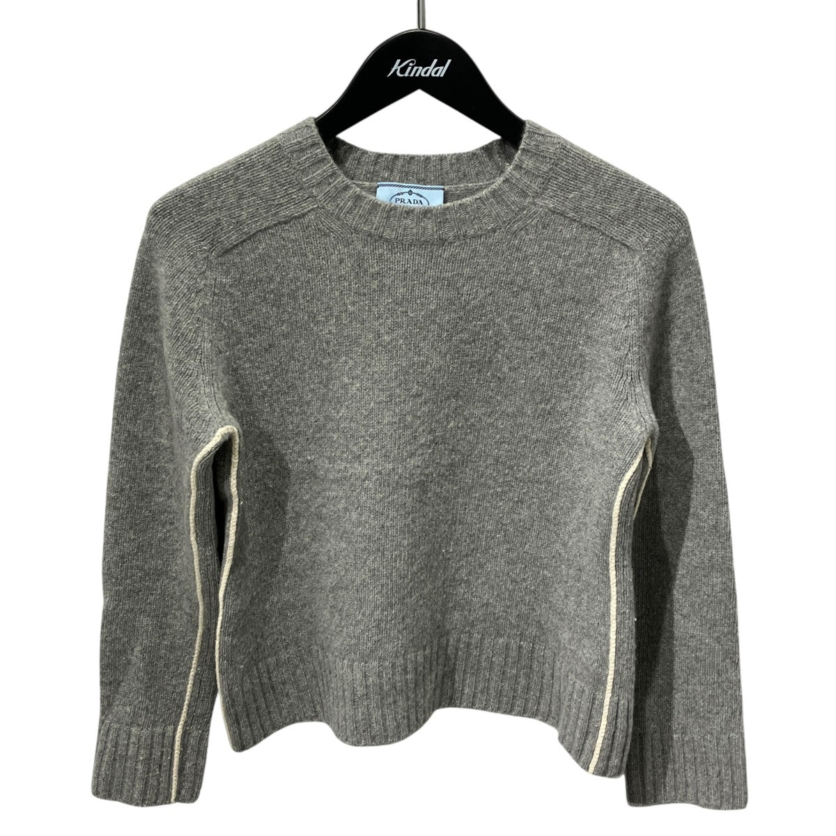 PRADA ウールクルーネックニットクルーネックニットP24E00 古着・中古-1枚目のアイテム画像