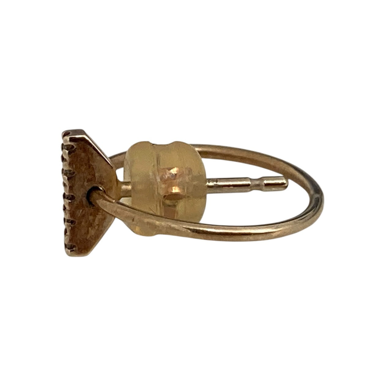 DIAMOND DOORNOCKER EARRING W HOOP片耳　ピアスDK01KDE