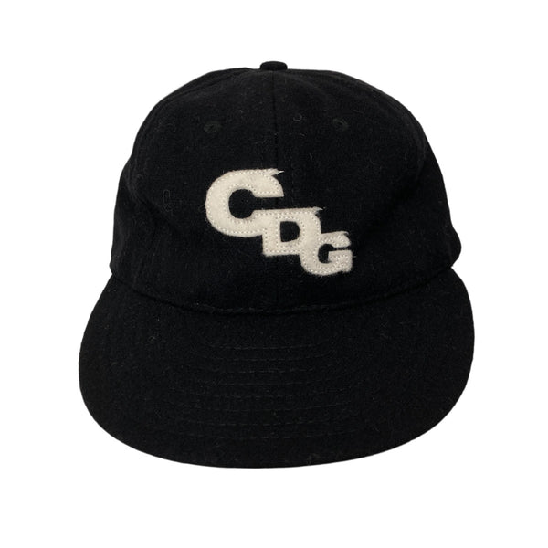 CDG × EBBETS FIELD FLANNELS キャップ CDG×EBBETS FIELD FLANNELS ロゴ ウール ベースボールキャップSZ-K604
