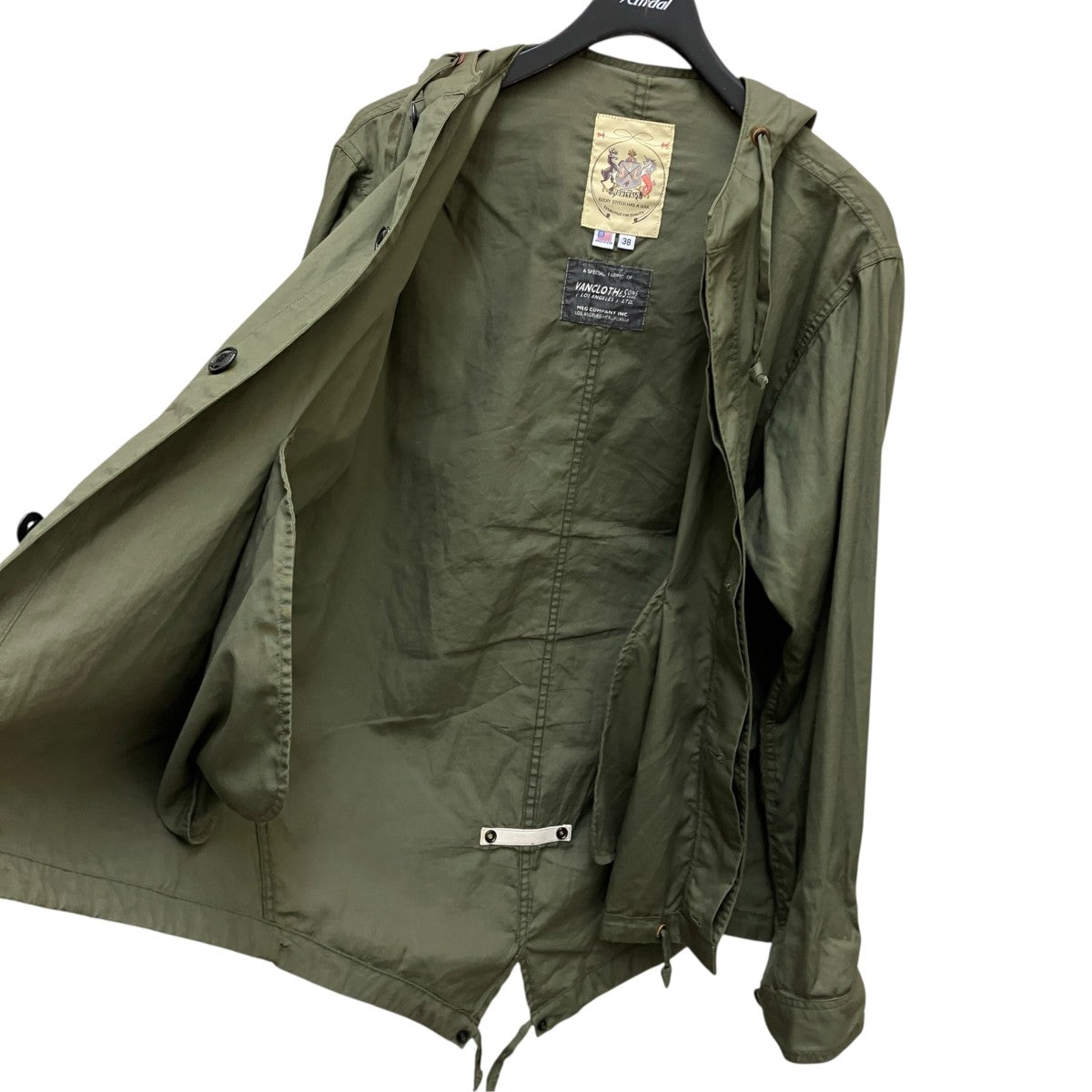 MONITALY USA製ミリタリージャケット 古着・中古-4枚目のアイテム画像