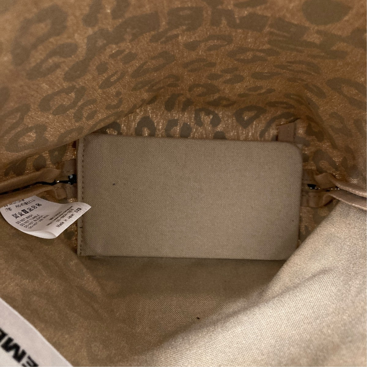 TEMBEA BAGUETTE TOTE MINIレオパード柄トートバッグTMB-2381H 古着・中古-5枚目のアイテム画像