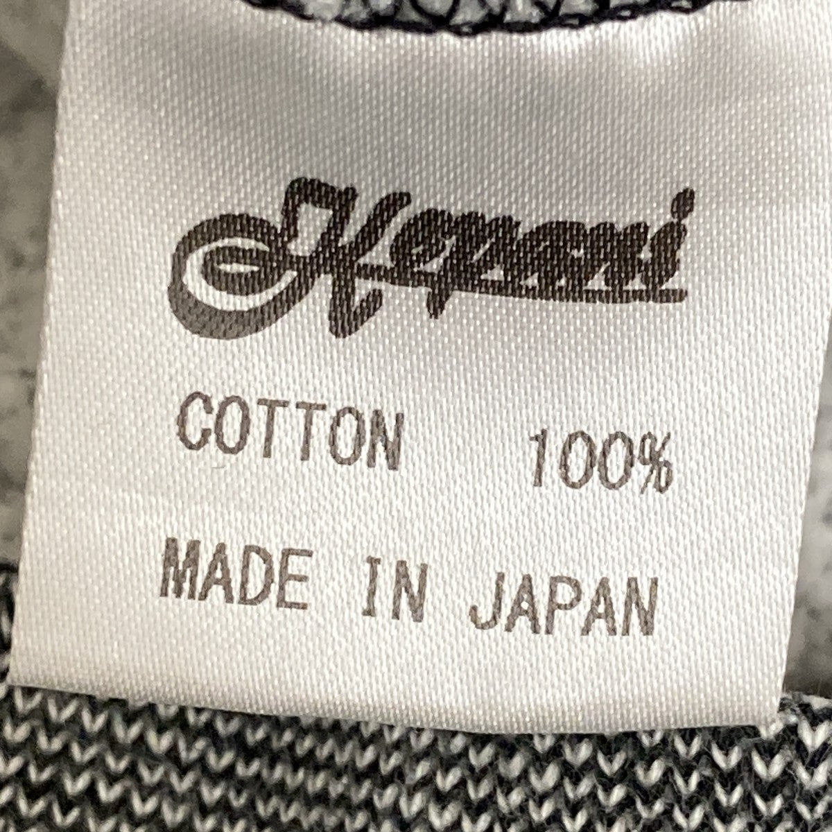 ハーフジップスウェット