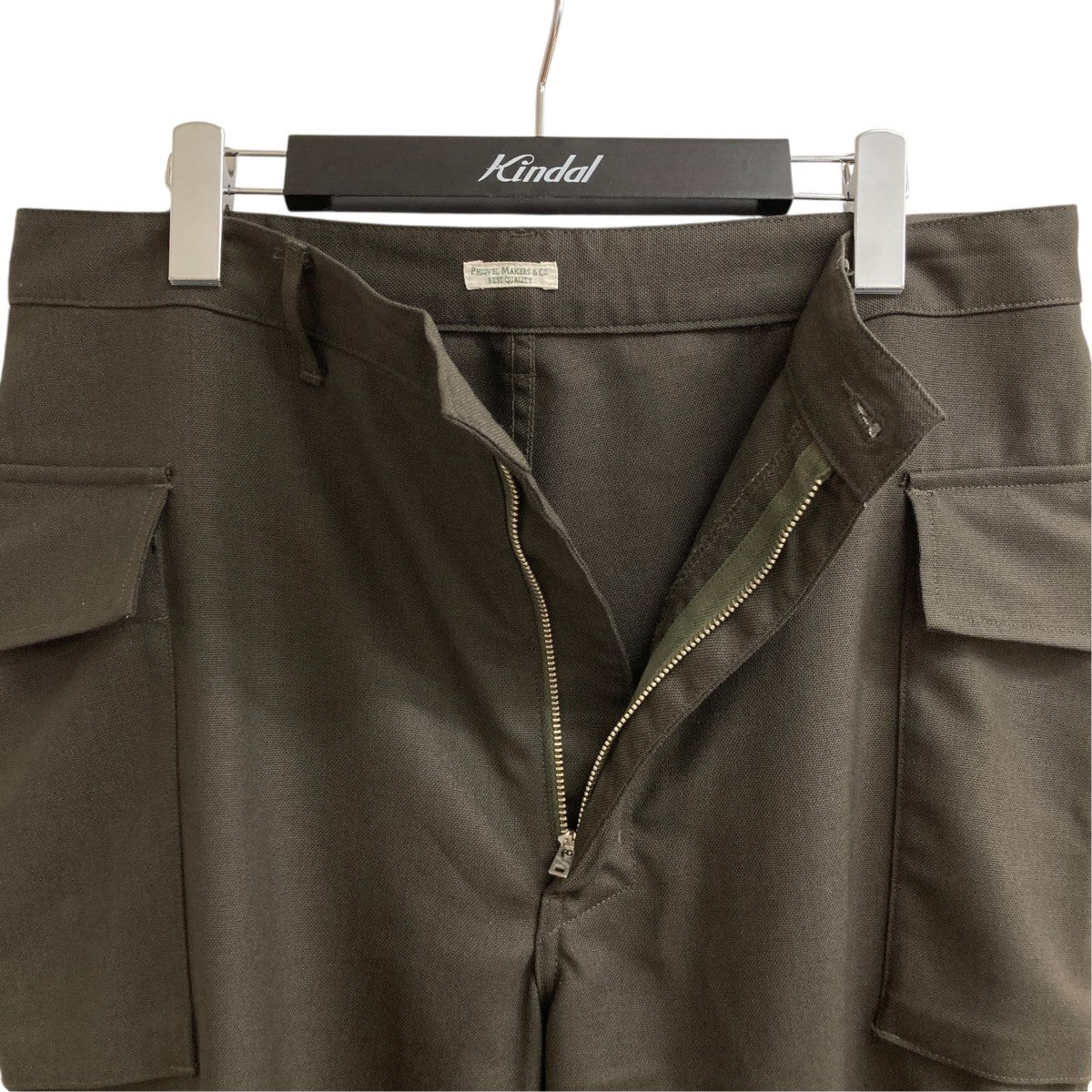 HOPSACK WIDE POCKET TROUSERSカーゴパンツPMAT-PT06