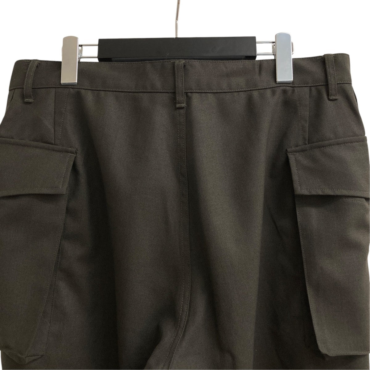 HOPSACK WIDE POCKET TROUSERSカーゴパンツPMAT-PT06