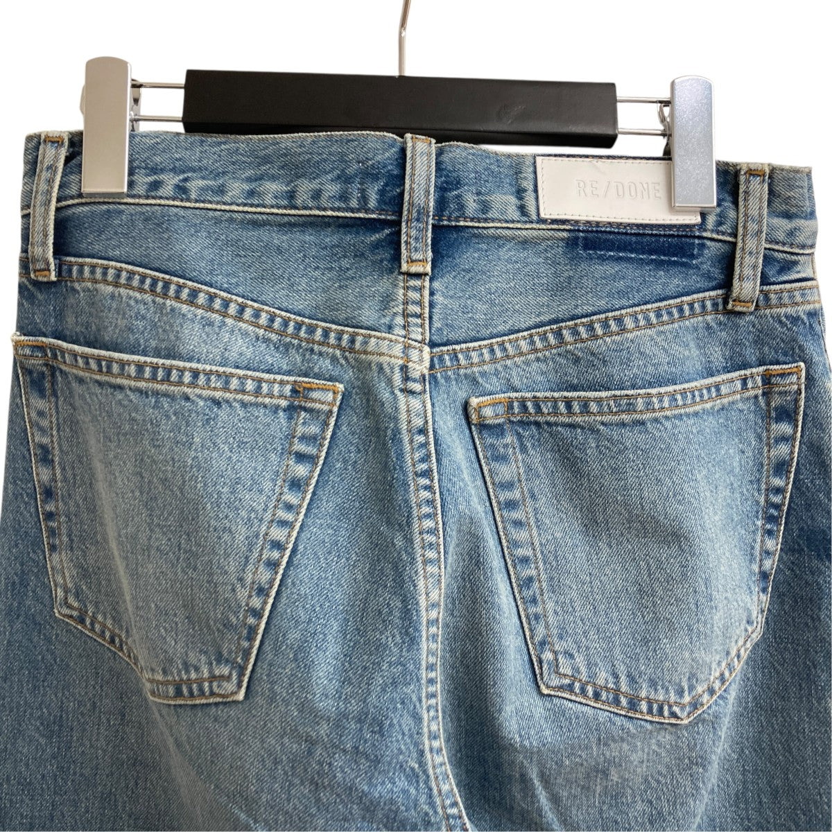 70sstove pipe jeansデニムパンツ