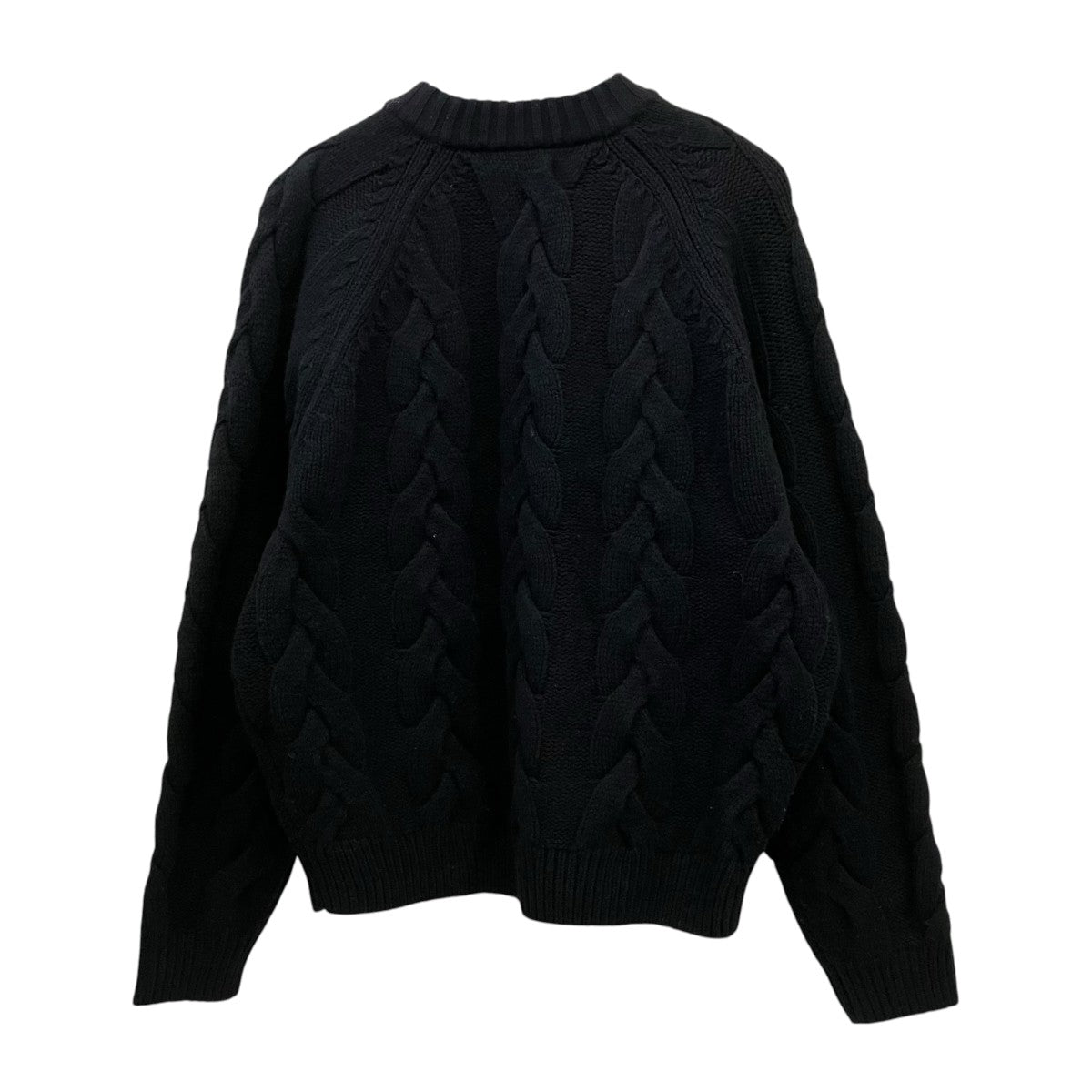 FRED PERRY ケーブルニット 古着・中古-3枚目のアイテム画像