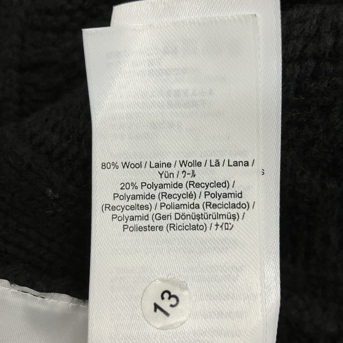 FRED PERRY ケーブルニット 古着・中古-6枚目のアイテム画像