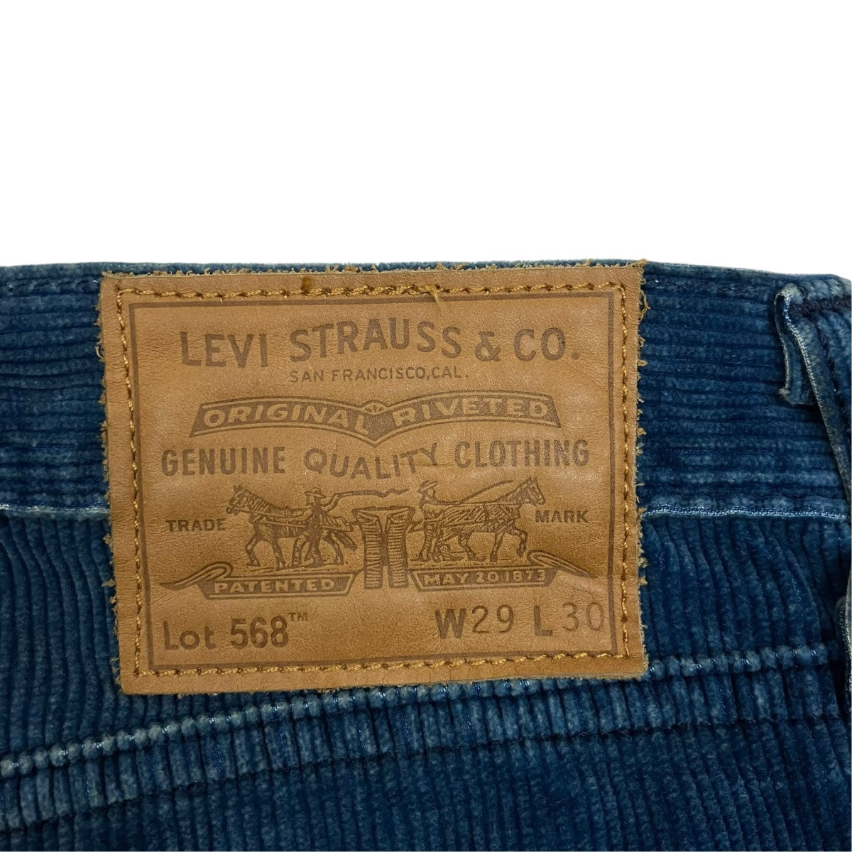 LEVI’S PReMIUM コーデュロイパンツPC9-29037-0124 568 古着・中古-6枚目のアイテム画像