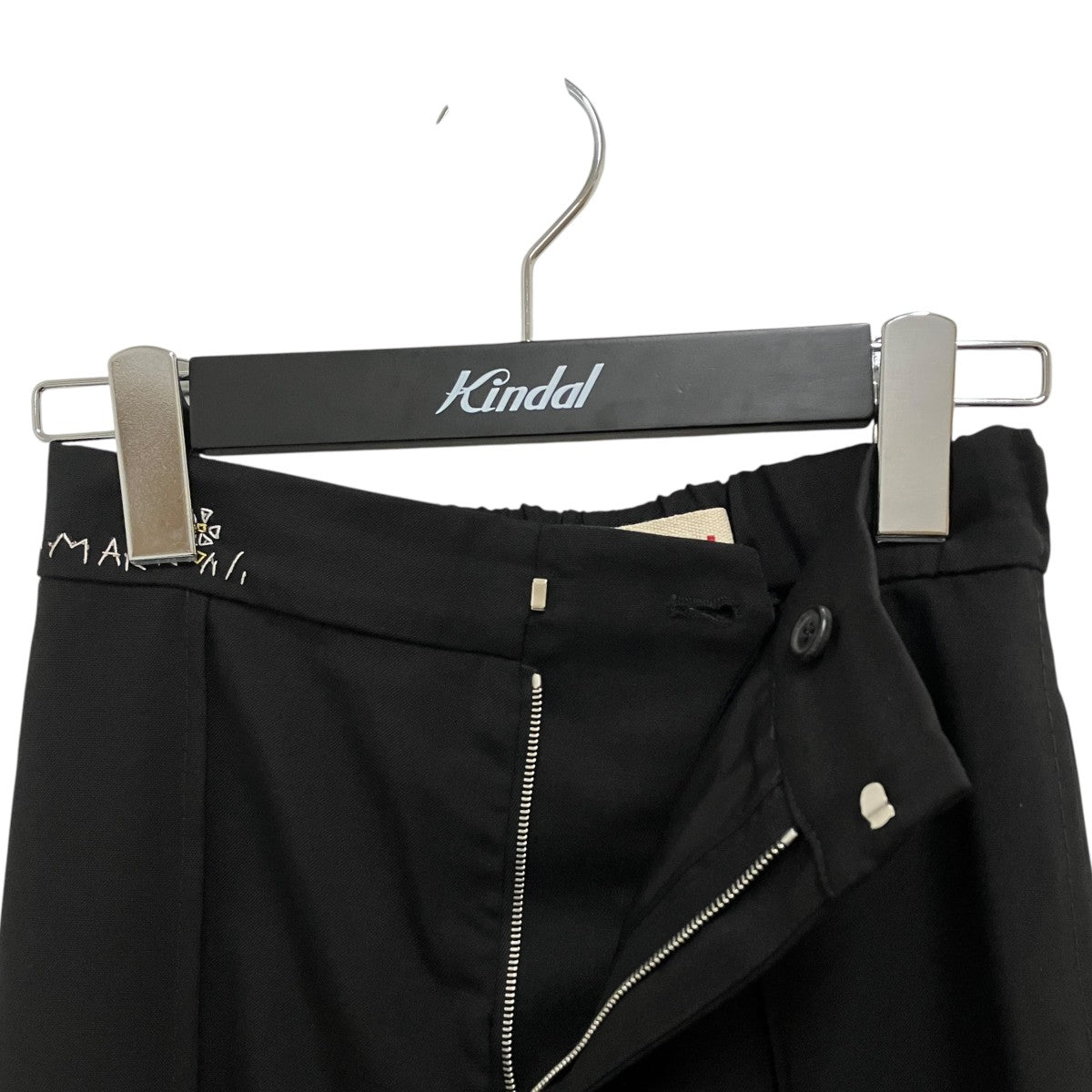 MARNI 26SSハイウエスト トロピカルウール ワイドレッグパンツスラックスパンツPAMA0617SU 古着・中古-3枚目のアイテム画像