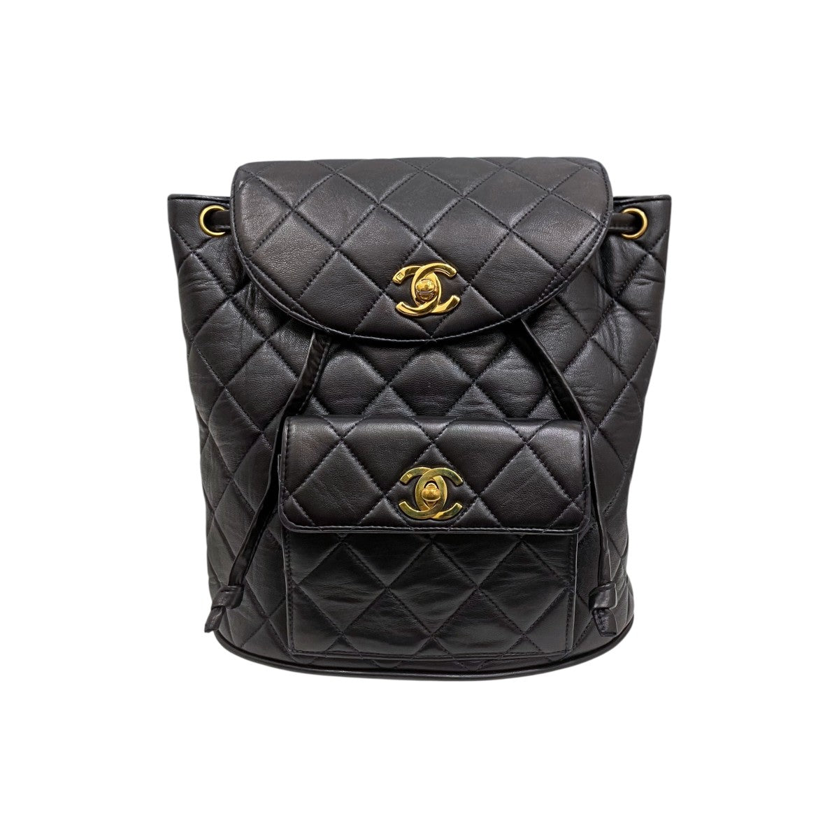 CHANEL マトラッセ ターンロック チェーンバックパックA04194 古着・中古-1枚目のアイテム画像