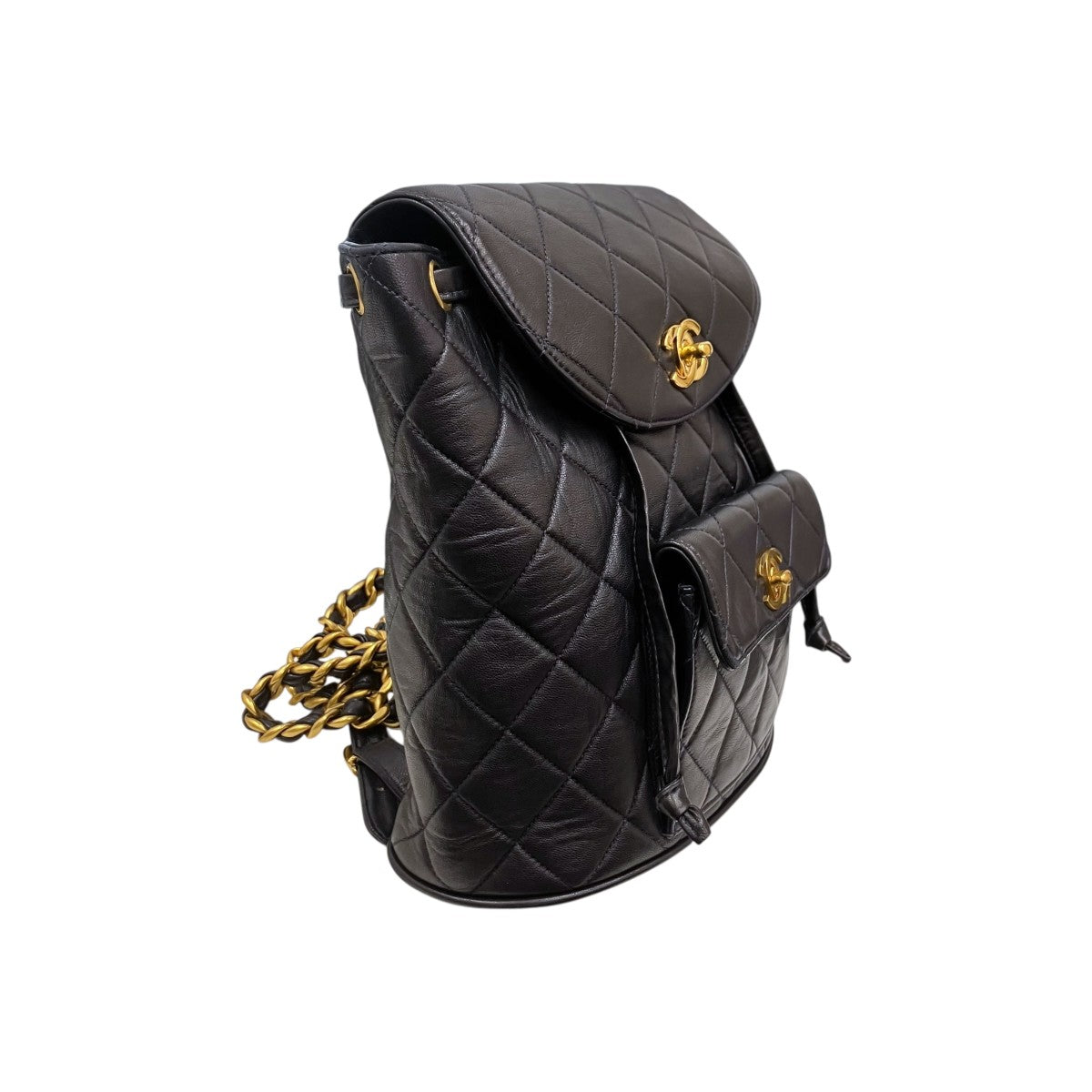 CHANEL マトラッセ ターンロック チェーンバックパックA04194 古着・中古-4枚目のアイテム画像
