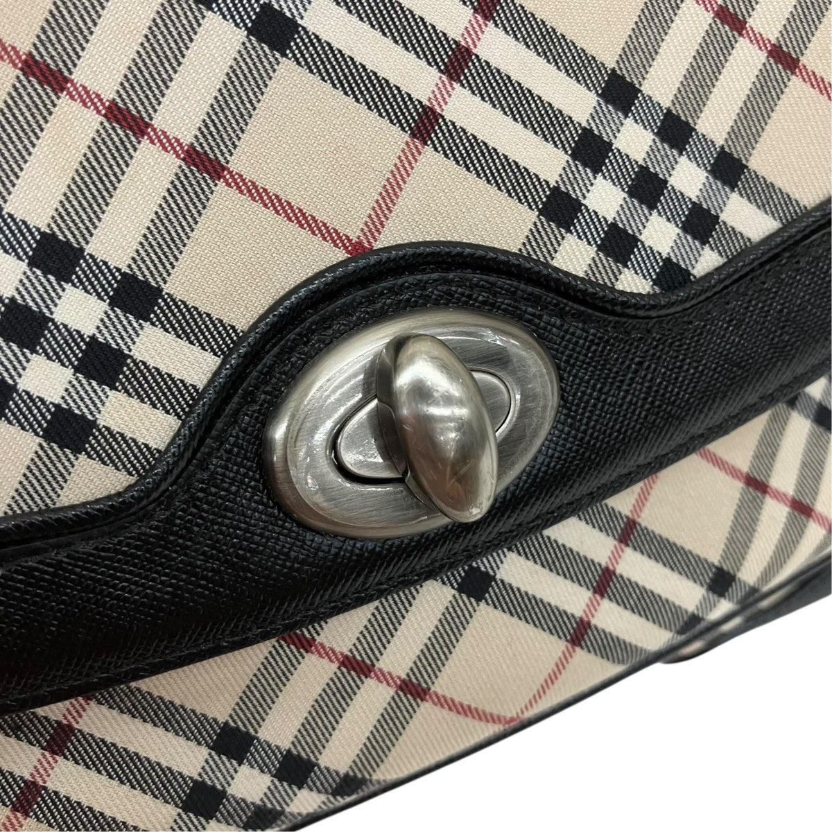 ノバチェックハンドバッグ