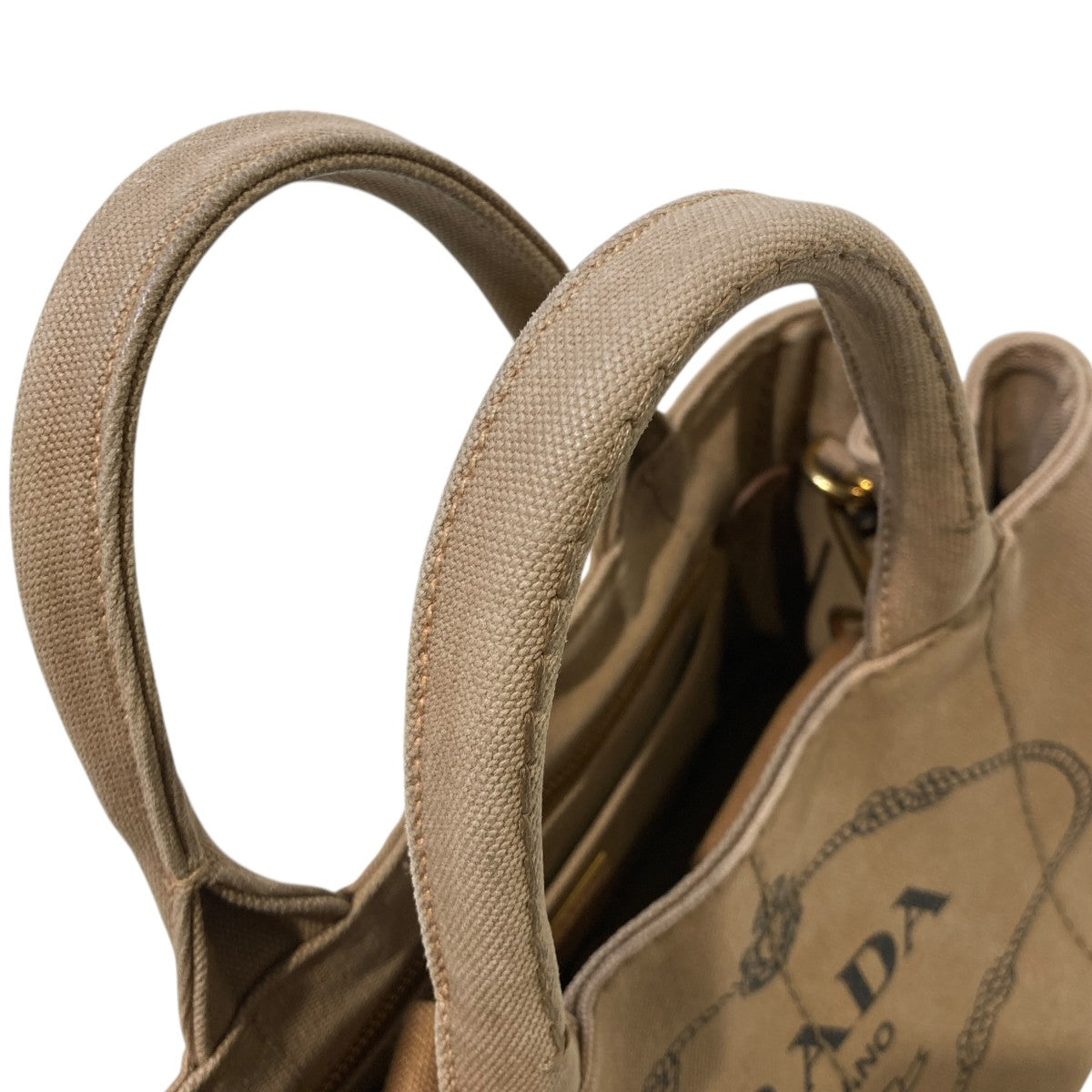 PRADA 2WAYバッグｶﾅﾊﾟﾐﾆ 古着・中古-9枚目のアイテム画像