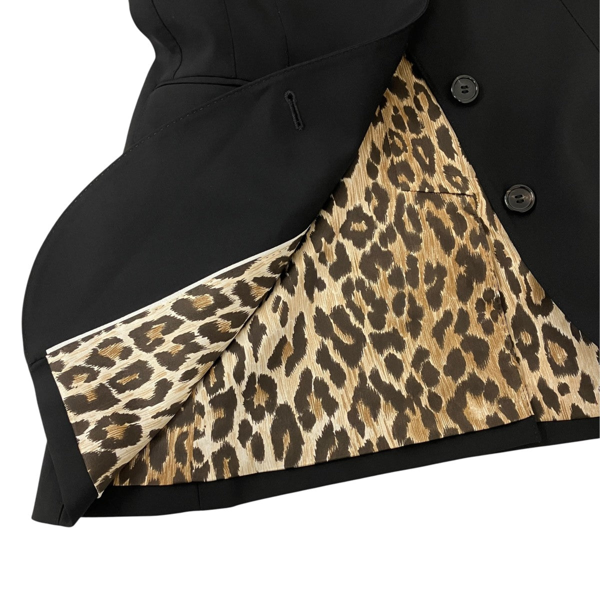 DOLCE ＆ GABBANA レオパード柄テーラードジャケットF29Z8T 古着・中古-5枚目のアイテム画像