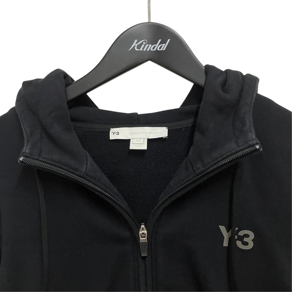 Y-3 20AWCH1 GFX HOODIEジップアップパーカーGK4402 古着・中古-3枚目のアイテム画像