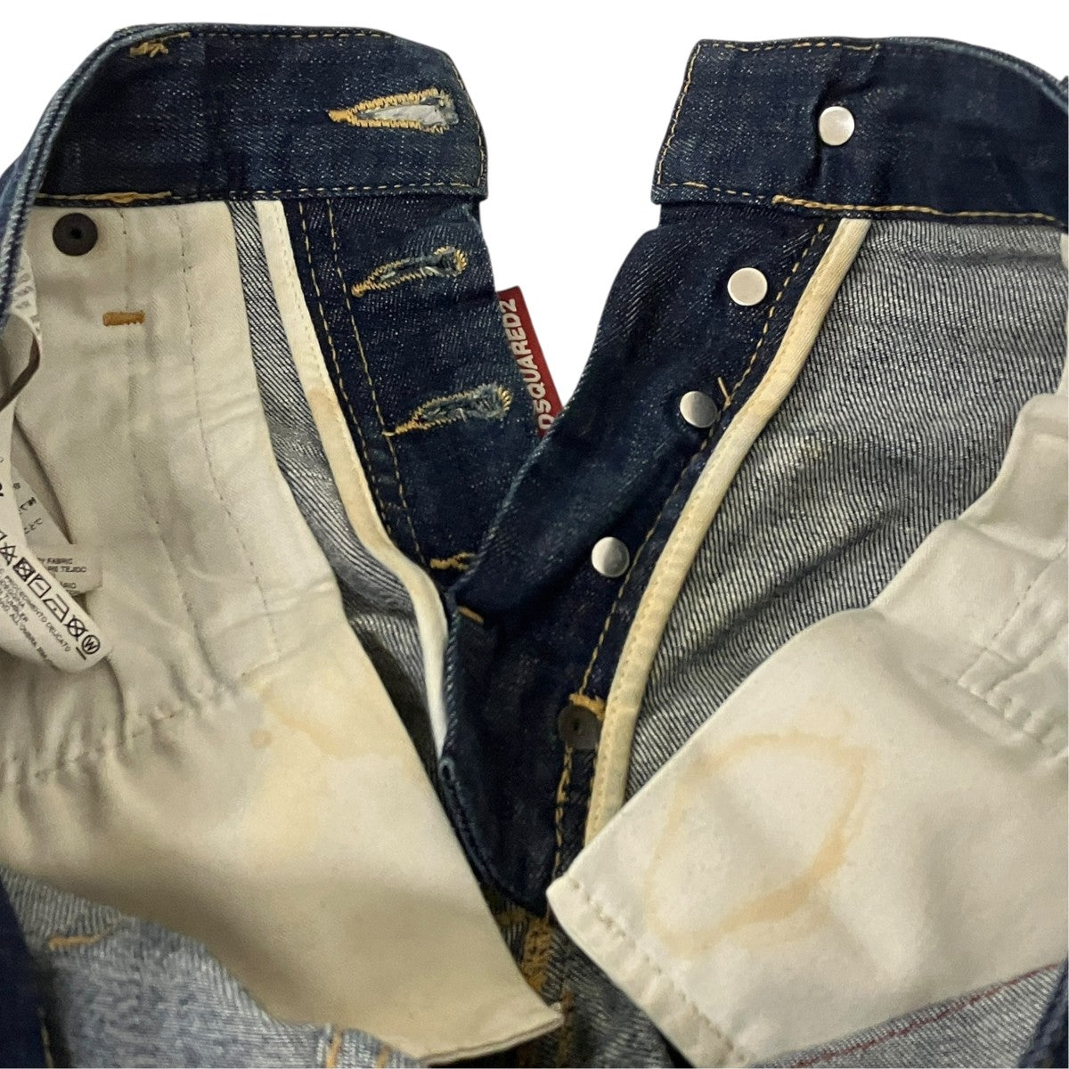 DSQUARED2 20AWTidy Biker Jeanダメージ加工バイカーデニムパンツS71LB0776 古着・中古-6枚目のアイテム画像