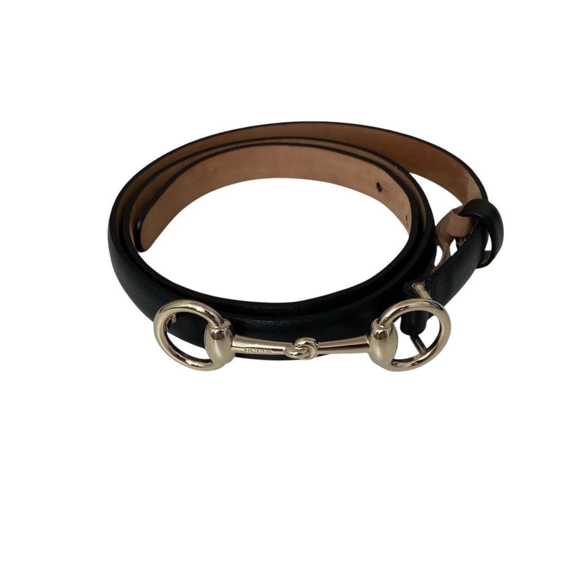 GUCCI(グッチ) Horsebit Beltレザーベルト282349 282349 ブラック