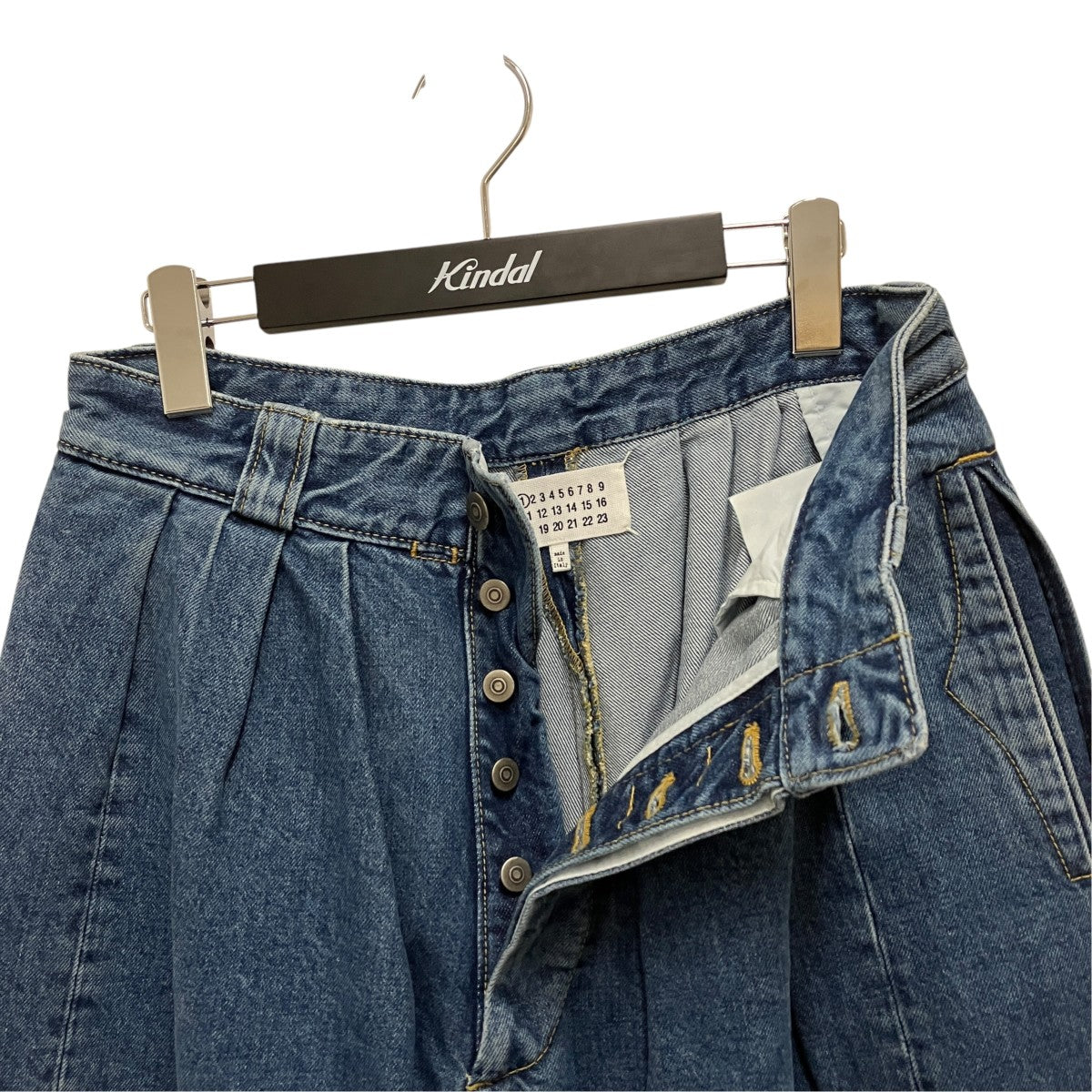 Maison Margiela 22SSワイドデニムパンツS51KA0559 古着・中古-3枚目のアイテム画像