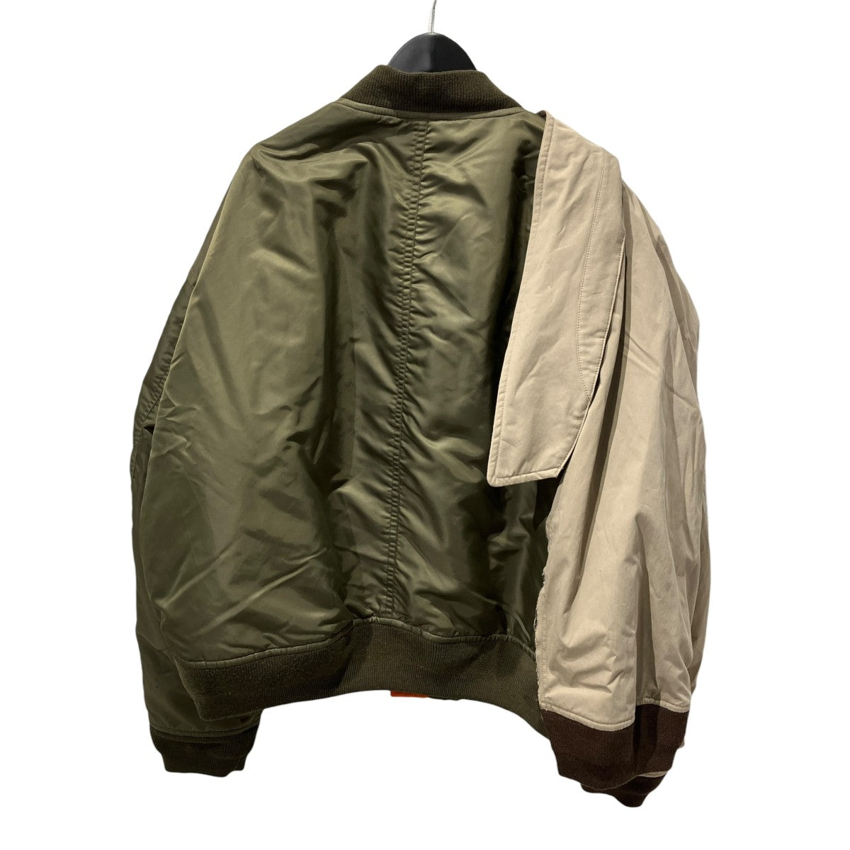 Maison MIHARA YASUHIRO Layered Longsleeve JacketブルゾンA08BL051 古着・中古-2枚目のアイテム画像