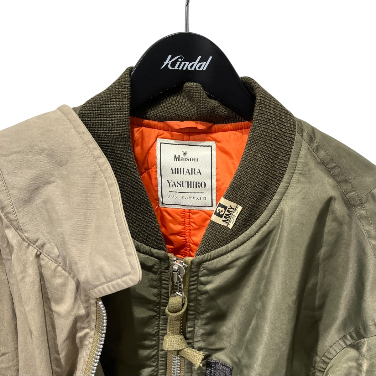 Maison MIHARA YASUHIRO Layered Longsleeve JacketブルゾンA08BL051 古着・中古-3枚目のアイテム画像