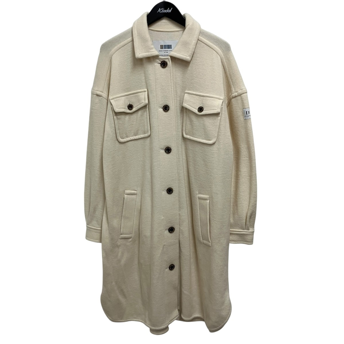 DOUBLE STANDARD CLOTHING ウールダンボールシャツジャケット0205-112-214 古着・中古-1枚目のアイテム画像