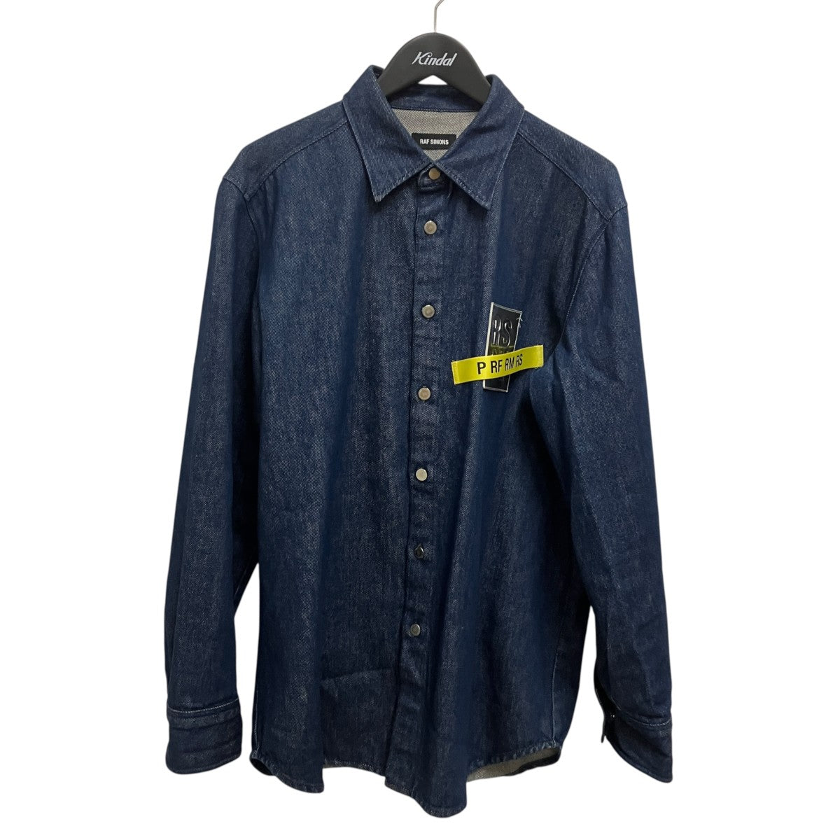 RAF SIMONS 19AWCARRY OVER DENIM SHIRTデニムシャツ 古着・中古-1枚目のアイテム画像