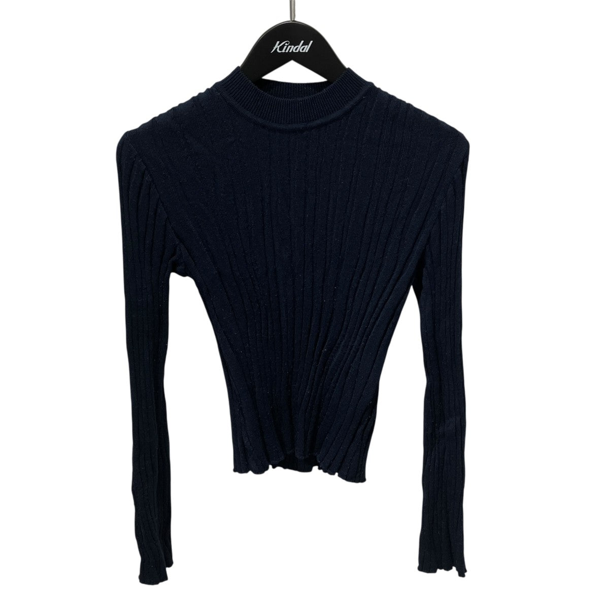 Winding Ribbed Knitted Top長袖ニットMM21FW-KN024