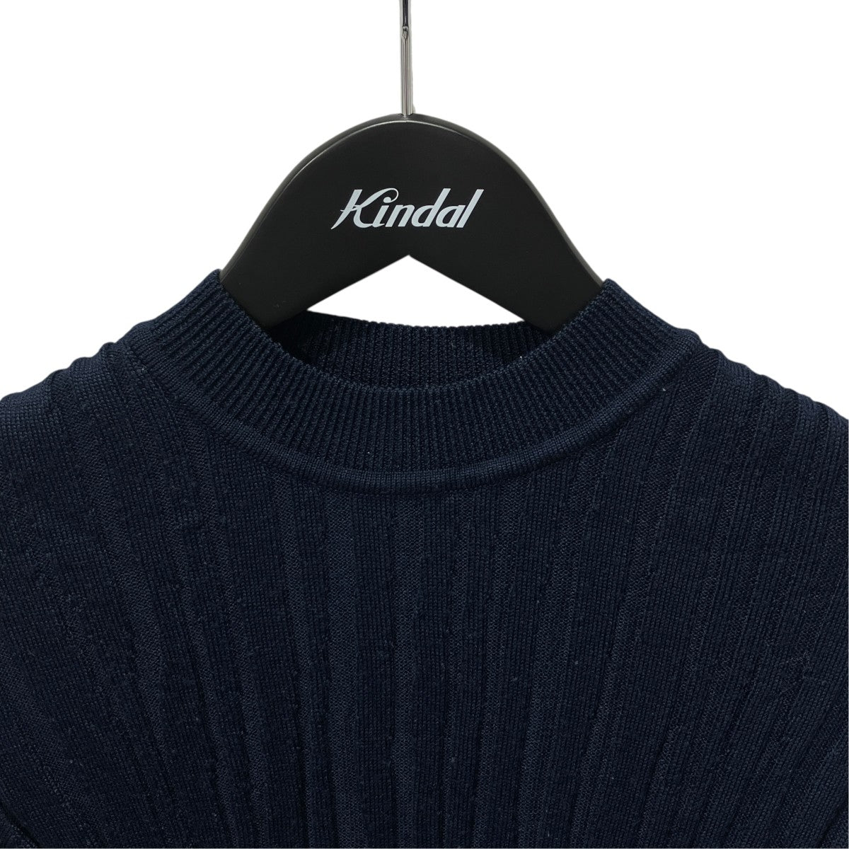 Winding Ribbed Knitted Top長袖ニットMM21FW-KN024