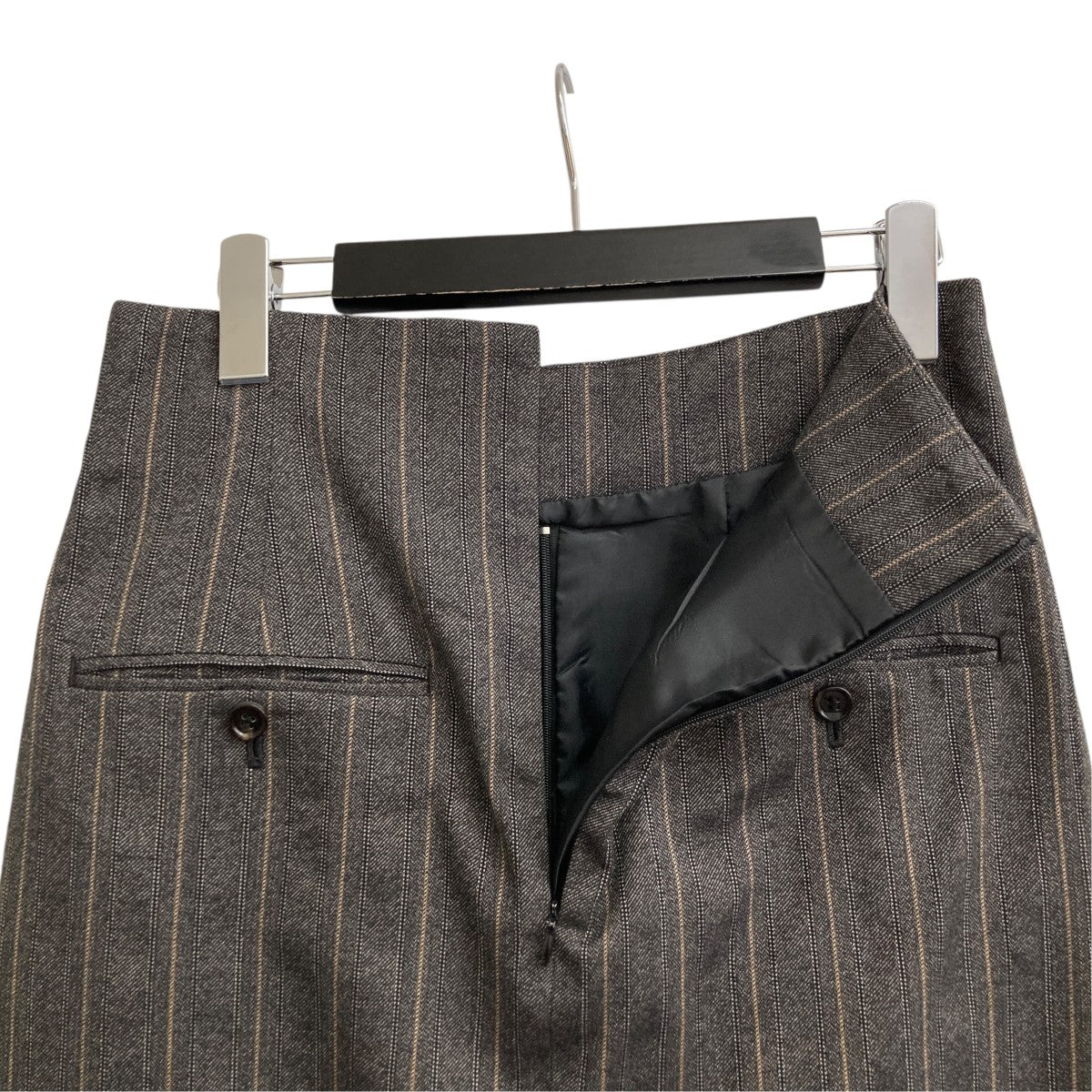23AWマルチストライプロングスカートロングスカートI23AW-SK48A