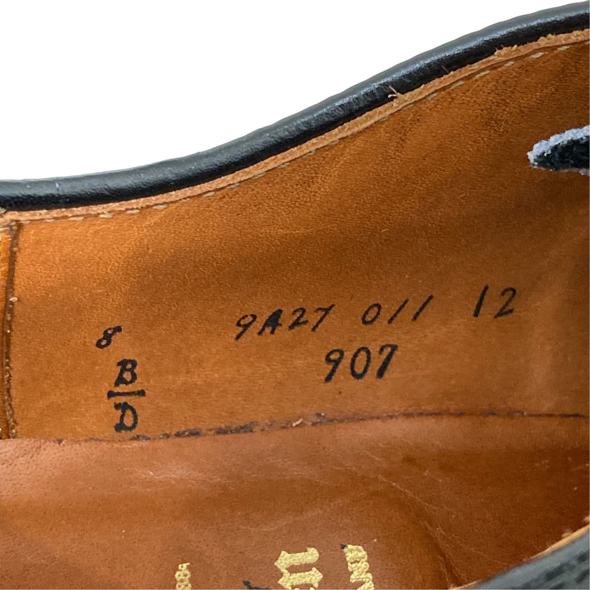 ALDEN ストレートチップ バル オックスフォードシューズ907 古着・中古-6枚目のアイテム画像