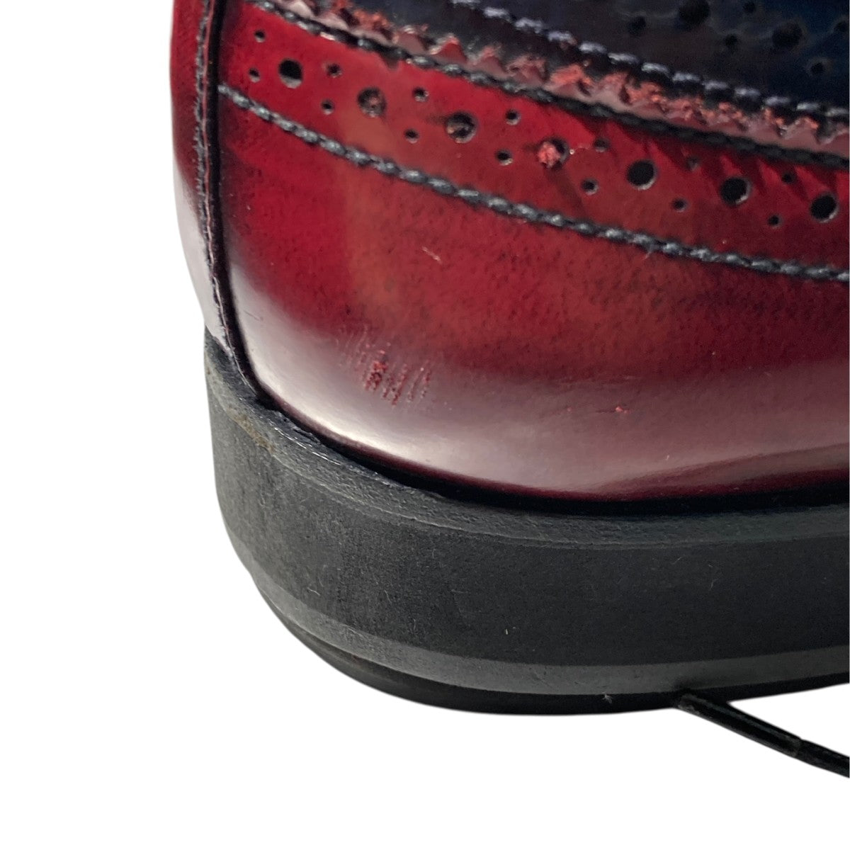 PRADA バイカラーウィングチップシューズ2EG015 古着・中古-8枚目のアイテム画像