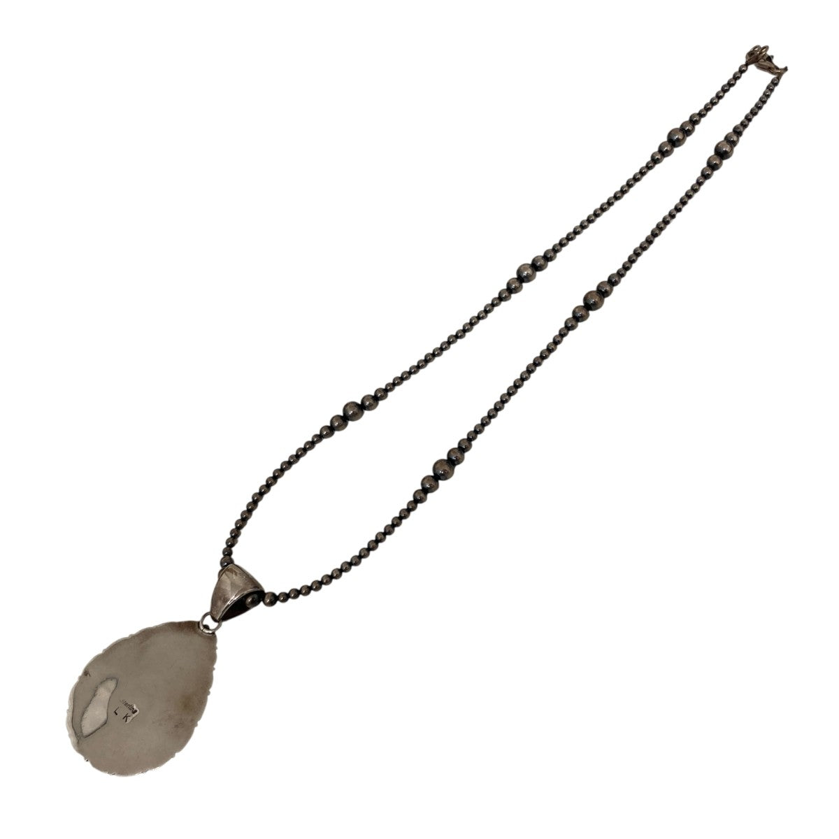 Indian JEWELRY Lucian Koinva(LK) ナバホ族ネックレス 古着・中古-2枚目のアイテム画像