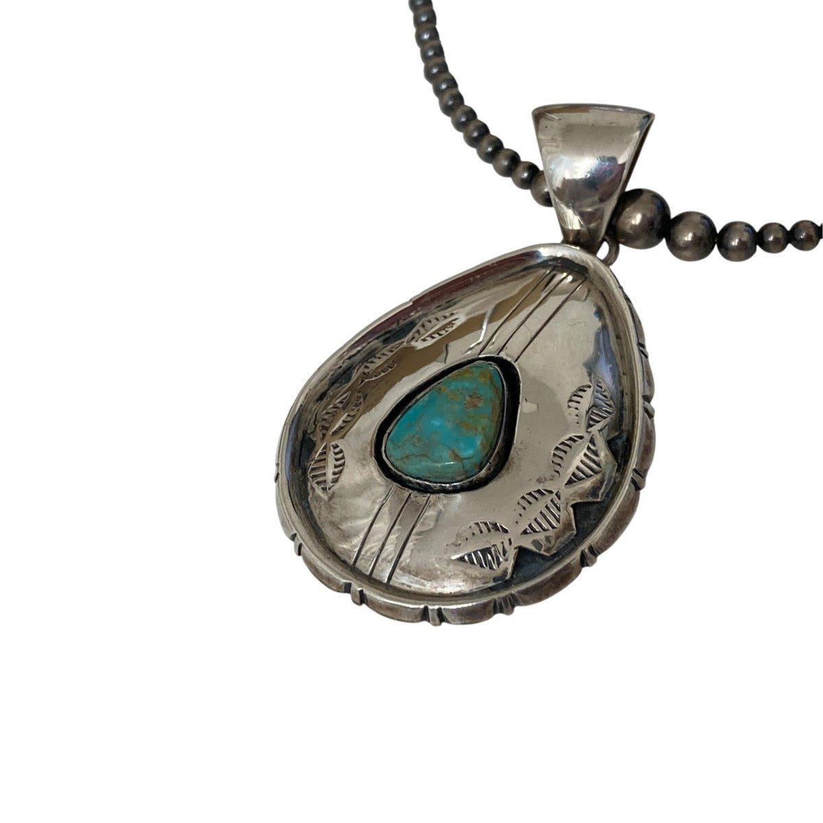 Indian JEWELRY Lucian Koinva(LK) ナバホ族ネックレス 古着・中古-3枚目のアイテム画像