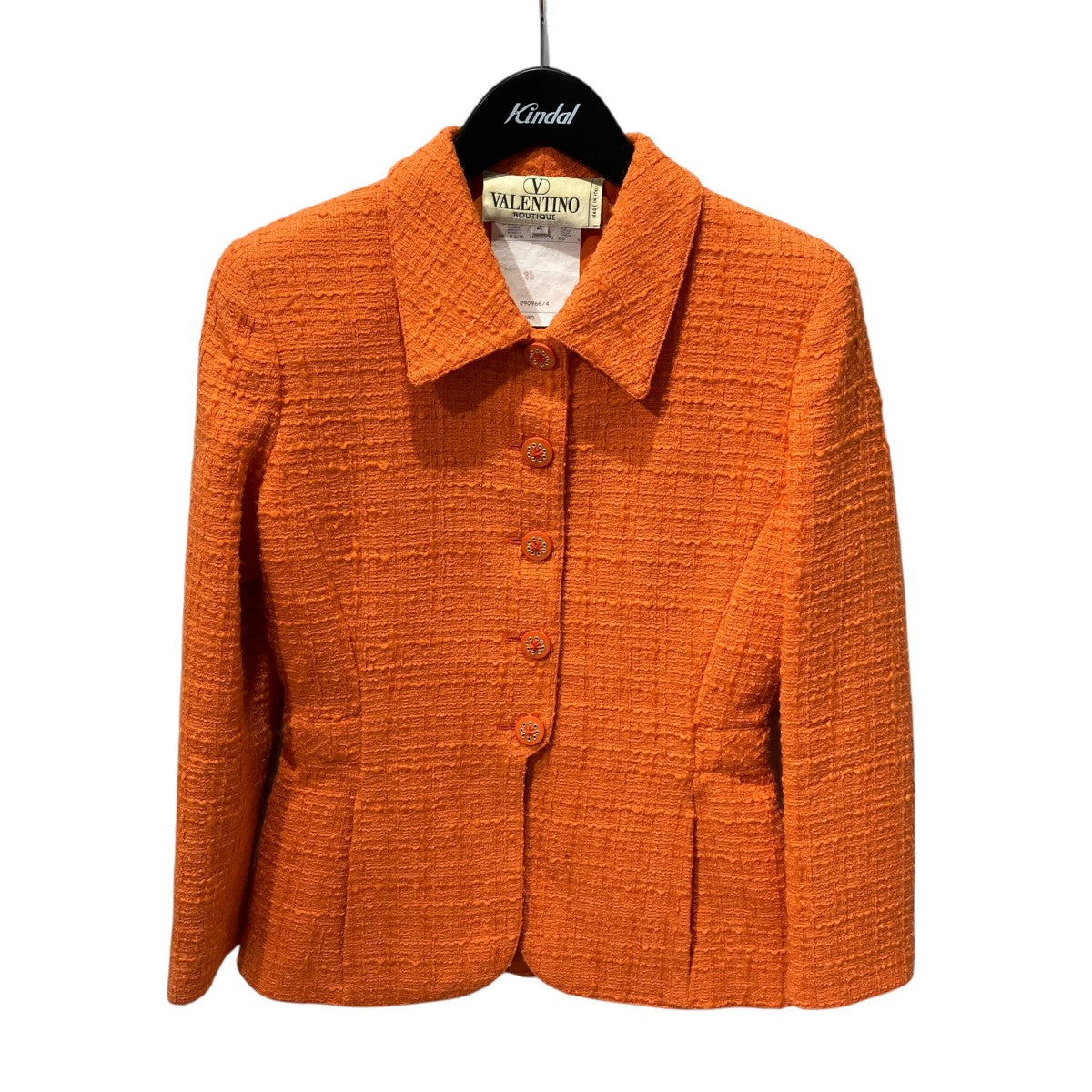 VALENTINO BOUTIQUE ツイードジャケット 古着・中古-1枚目のアイテム画像